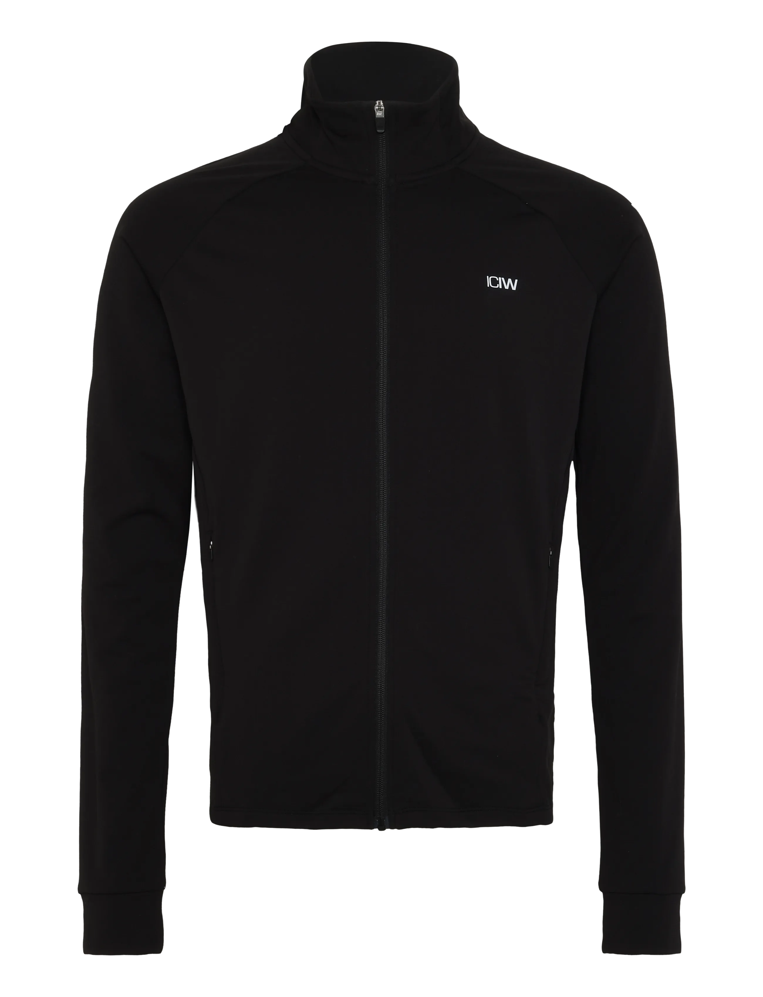 ICANIWILL Mirage Midlayer Full zip M - Kleidung - BLACK / black