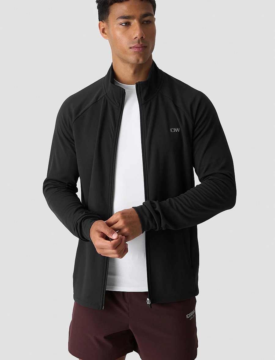ICANIWILL - Mirage Midlayer Full zip M - black - 0