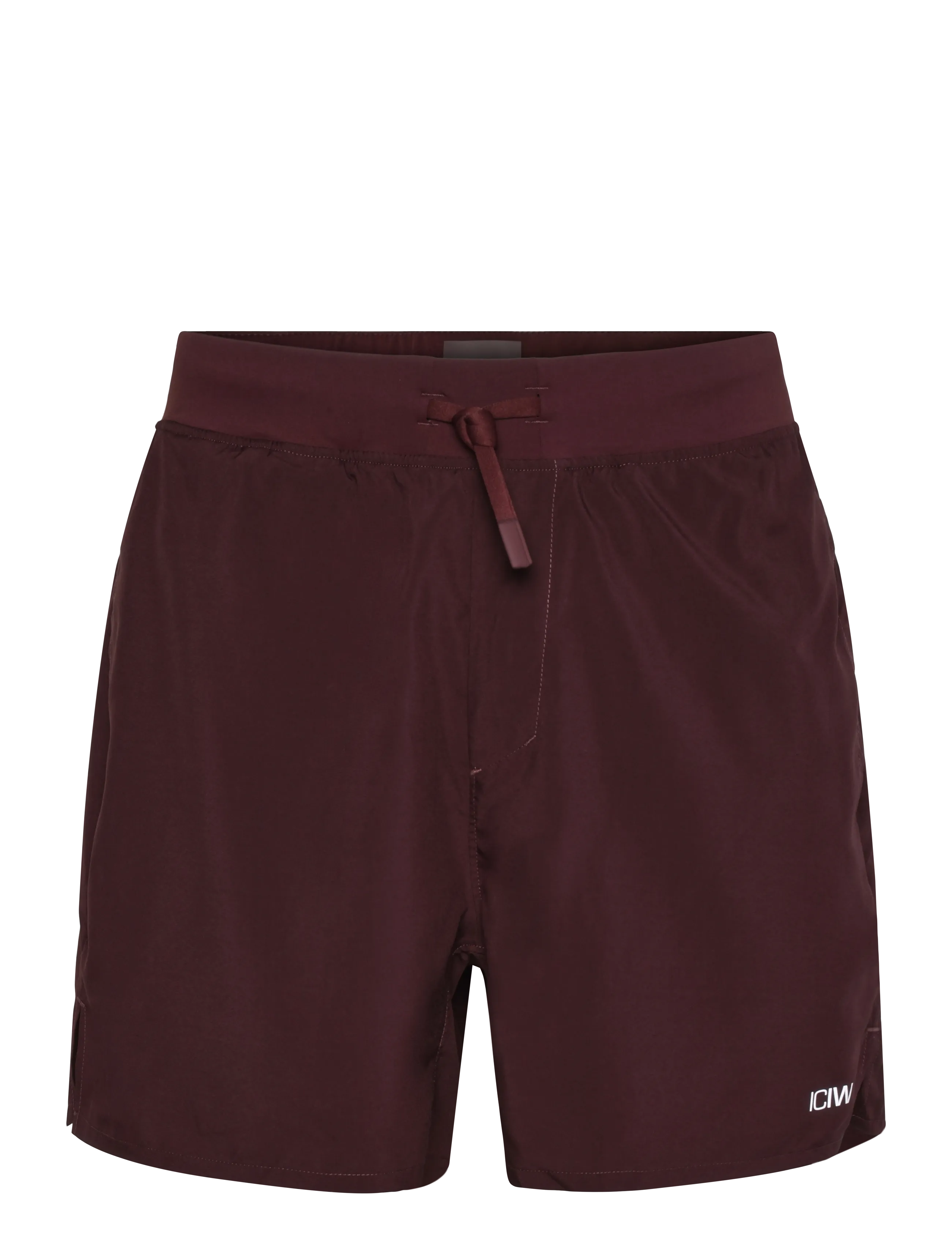 ICANIWILL Workout 2-in-1 Shorts 5" M - Tøj - ESPRESSO / brown