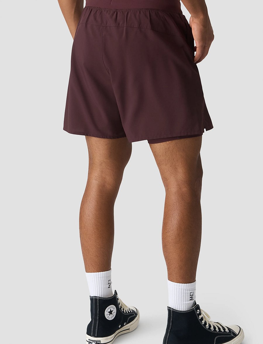 ICANIWILL - Workout 2-in-1 Shorts 5" M - træningsshorts - espresso - 3