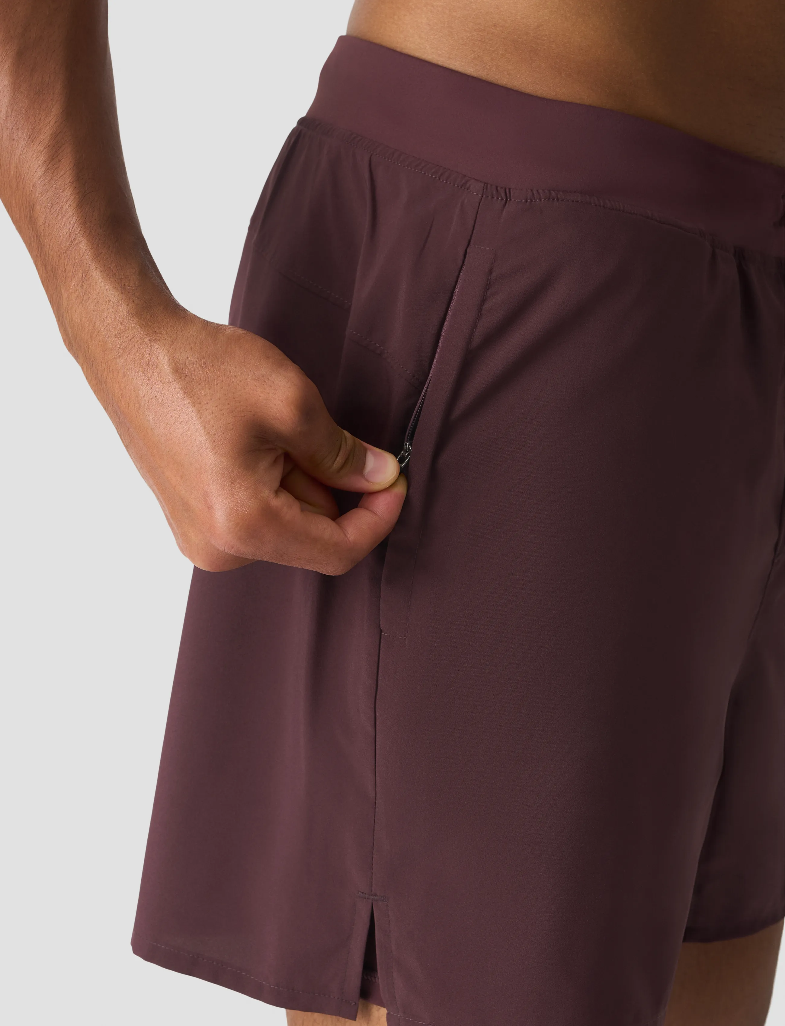 ICANIWILL Workout 2-In-1 Shorts 5" herr – bild 5