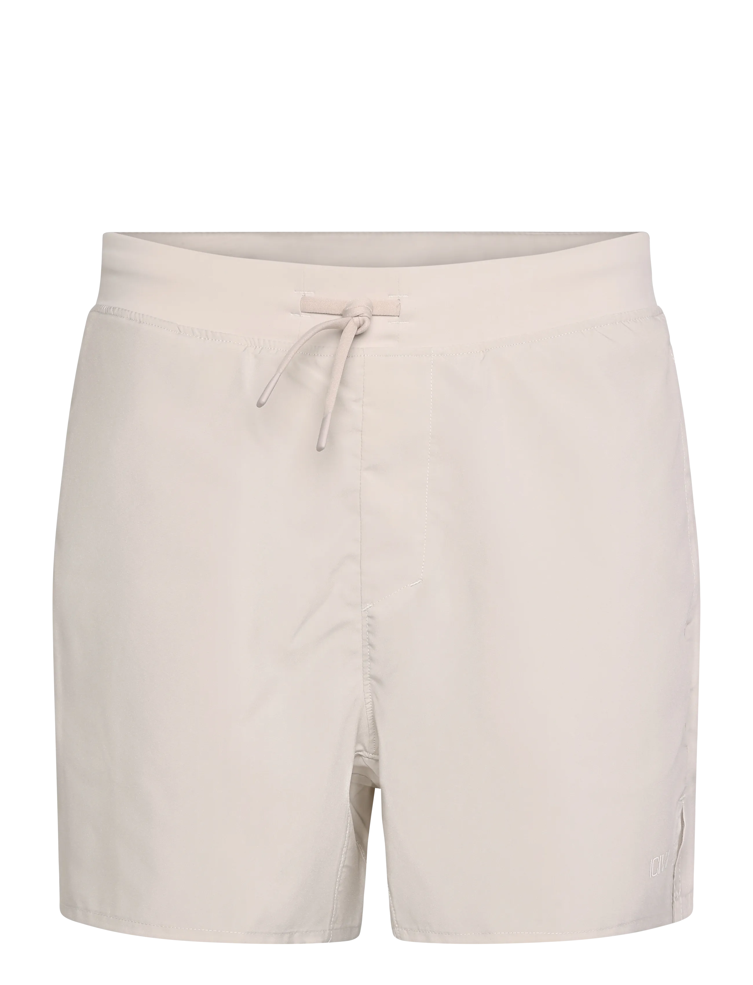 ICANIWILL Workout 2-in-1 Shorts 5" M - Tøj - LIGHT BEIGE / beige
