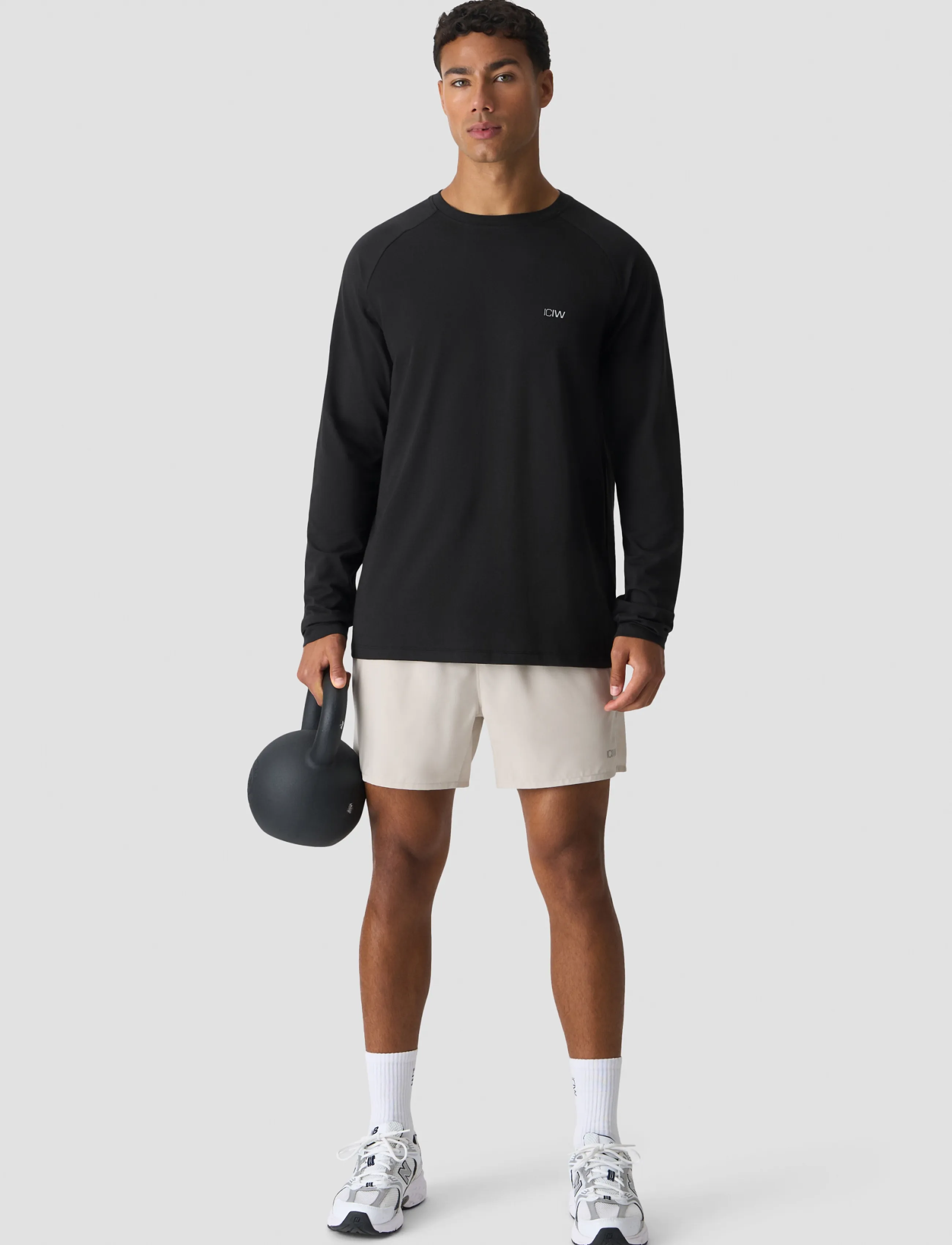 ICANIWILL Workout 2-In-1 Shorts 5" herr – bild 7