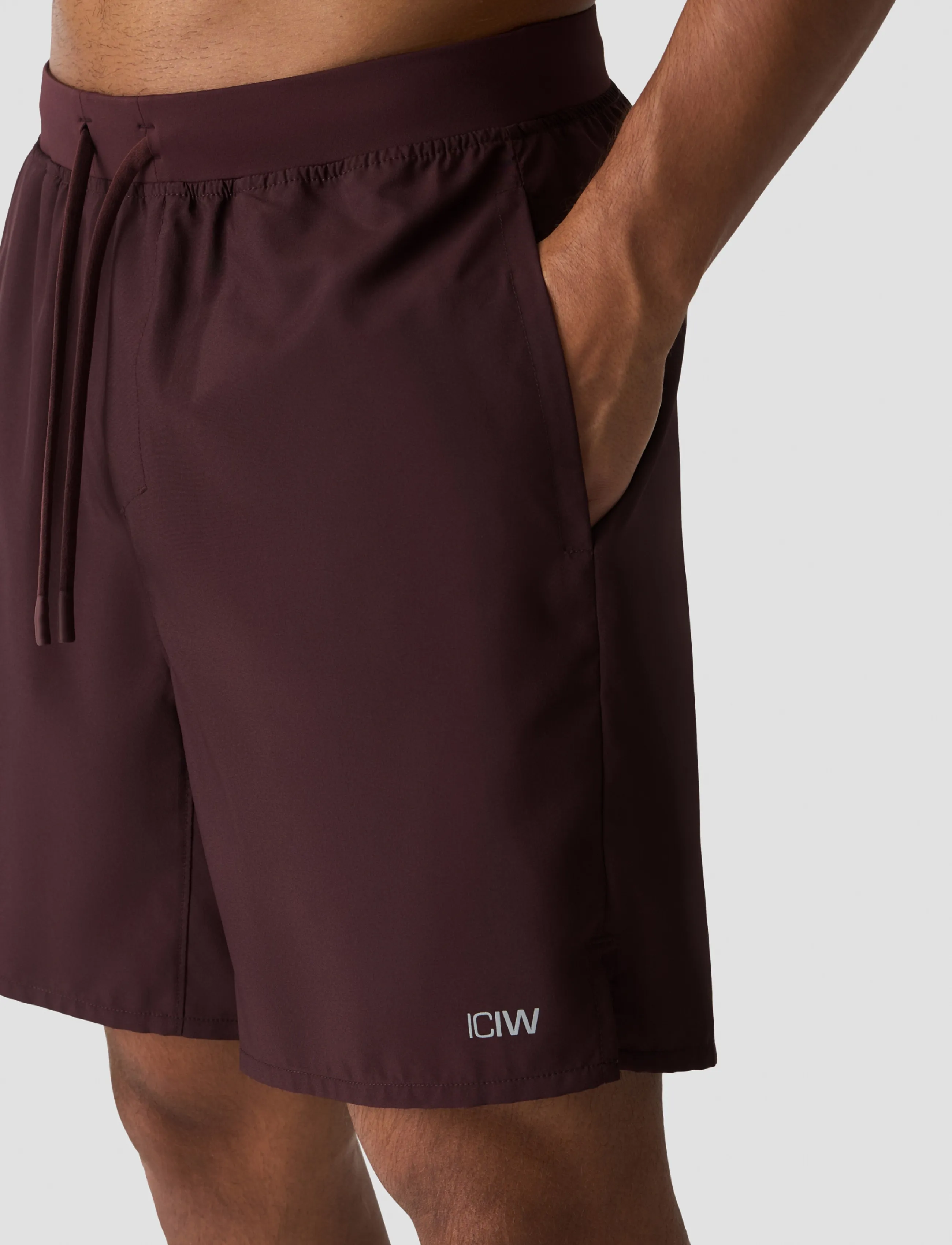 ICANIWILL - Workout Shorts 7" M - espresso - 4