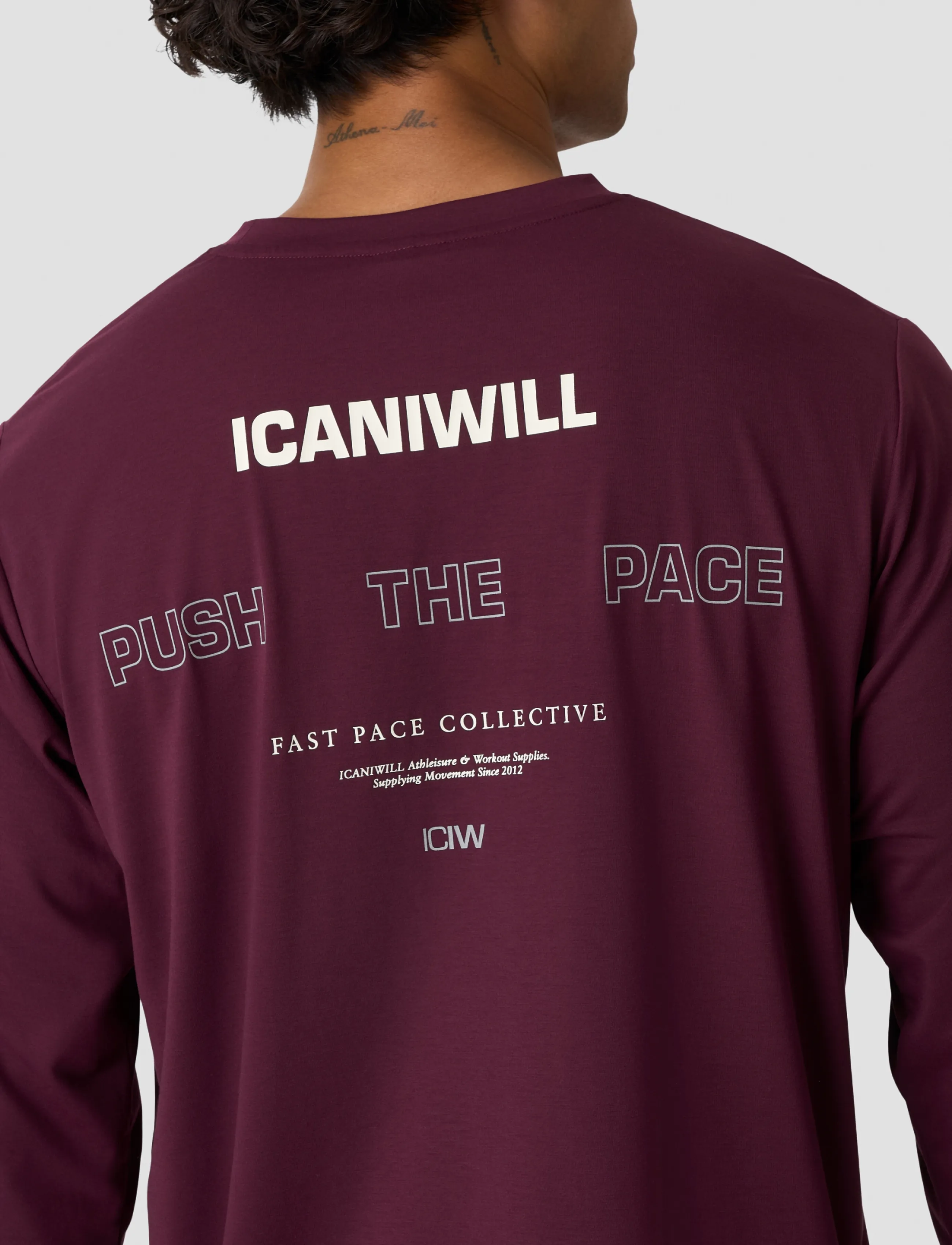 ICANIWILL Mirage Dri-Release Long Sleeve Print t-shirts herr – bild 5