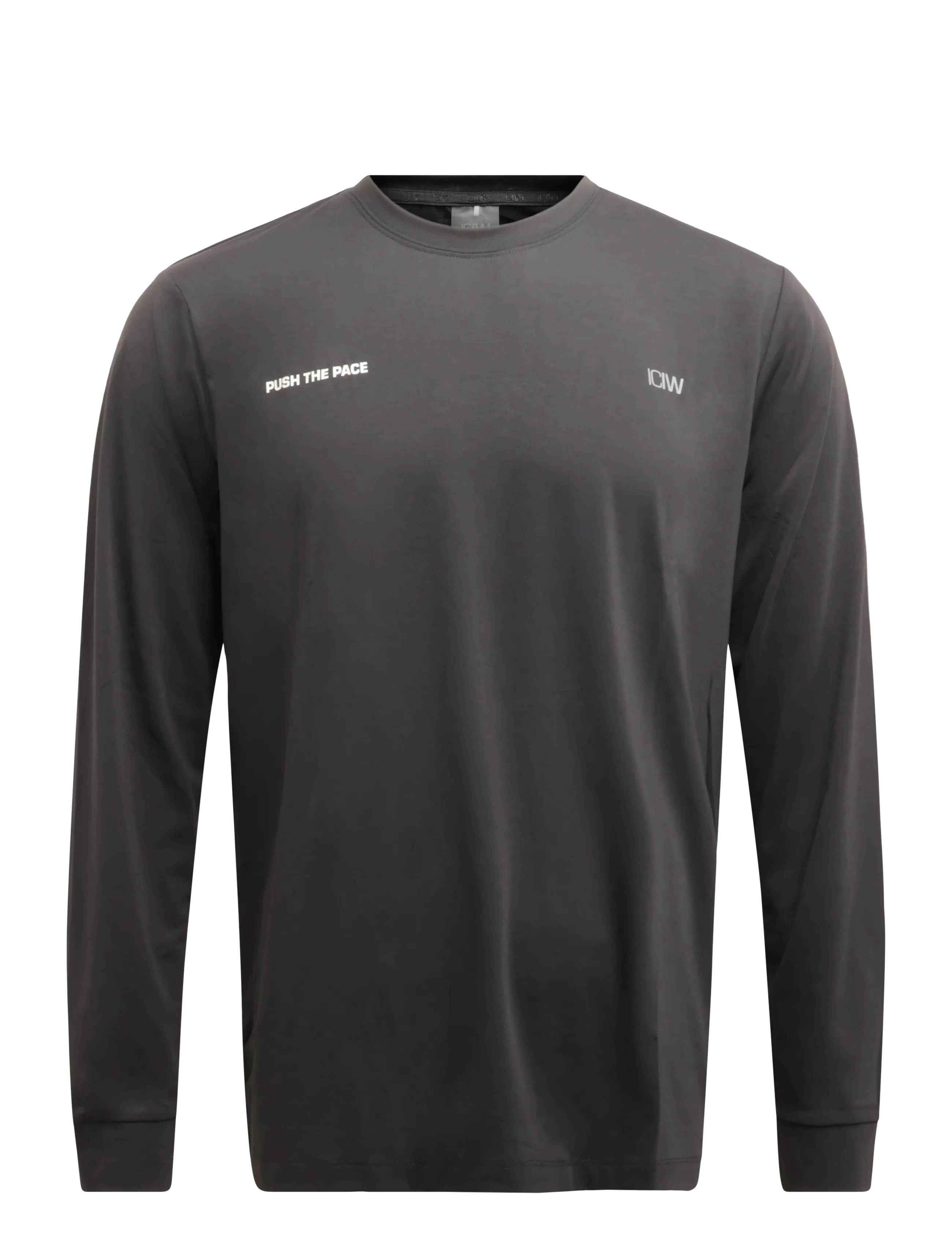 ICANIWILL - Mirage Dri-release Long Sleeve Print M - stormy grey - 1
