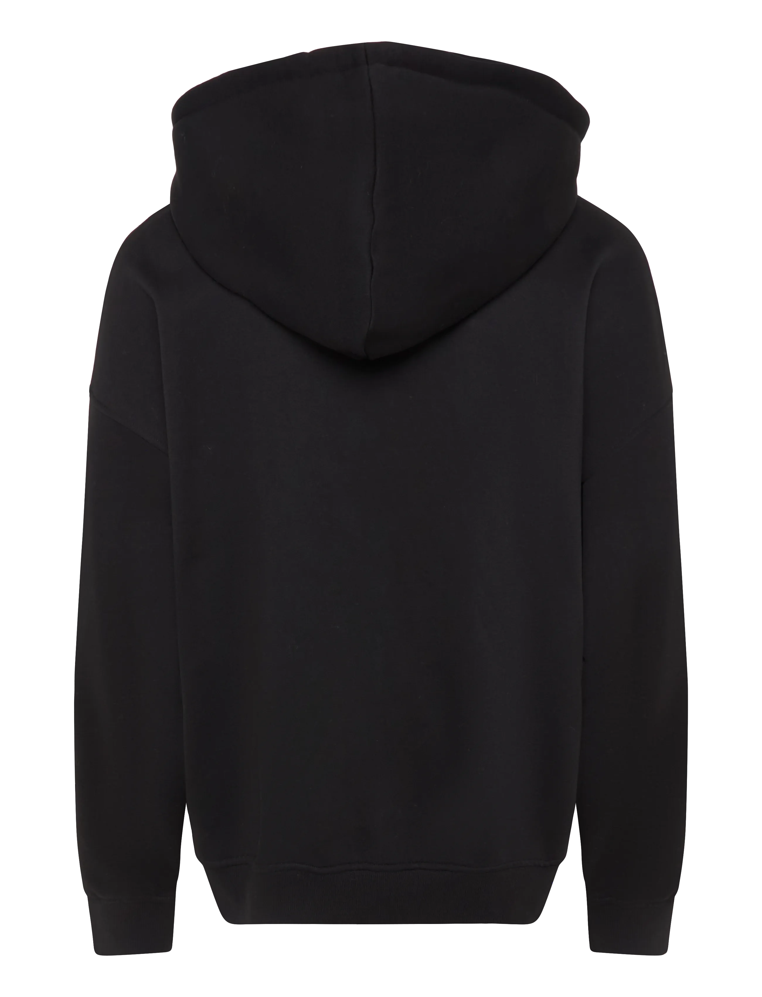 ICANIWILL - Everyday Relaxed Zip Hoodie Terry Print M - herbstersparnisse - black - 2