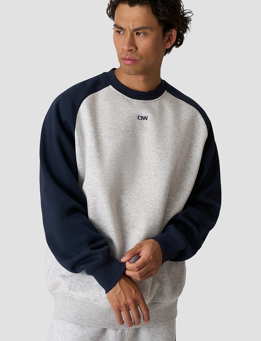 ICANIWILL - Everyday Raglan Sweater M - Överdelar - midnight blue - 0