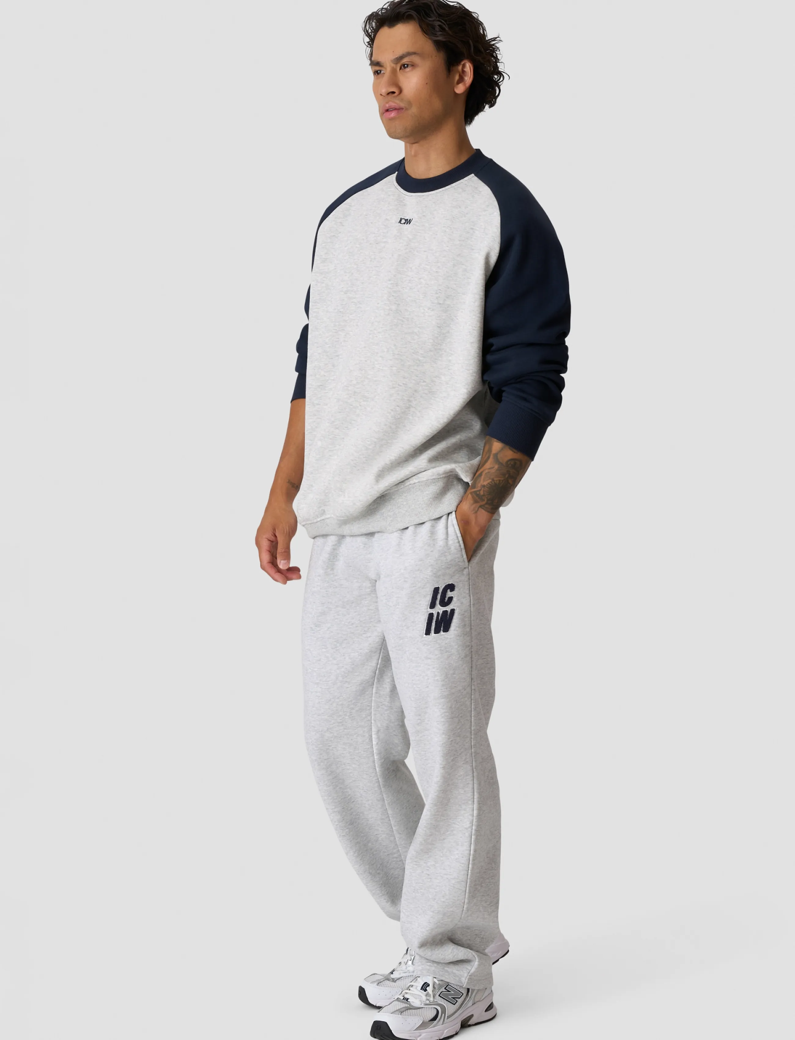 ICANIWILL - Everyday Raglan Sweater M - Överdelar - midnight blue - 4