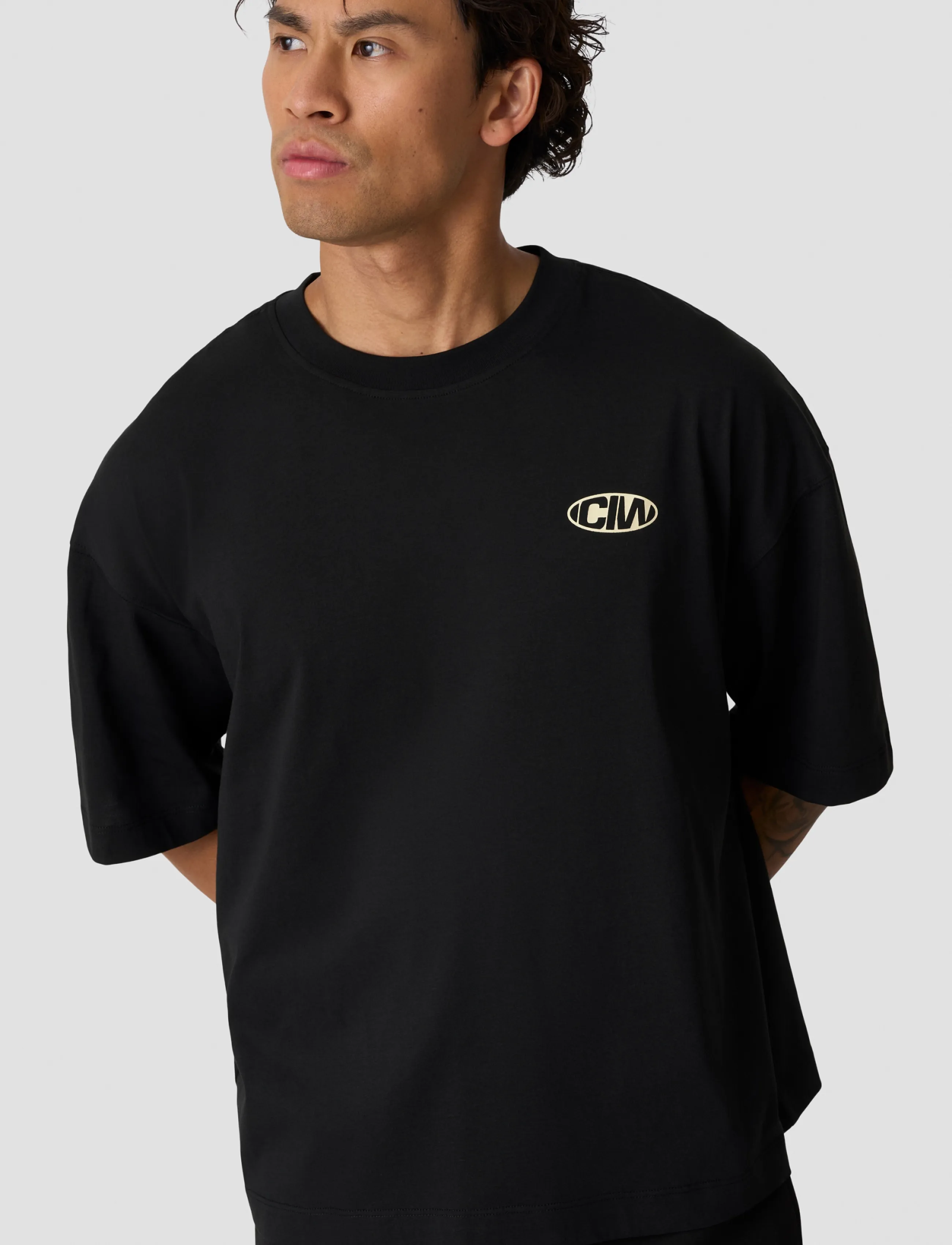 ICANIWILL - Everyday Boxy Tee Print M - die niedrigsten preise - black - 4