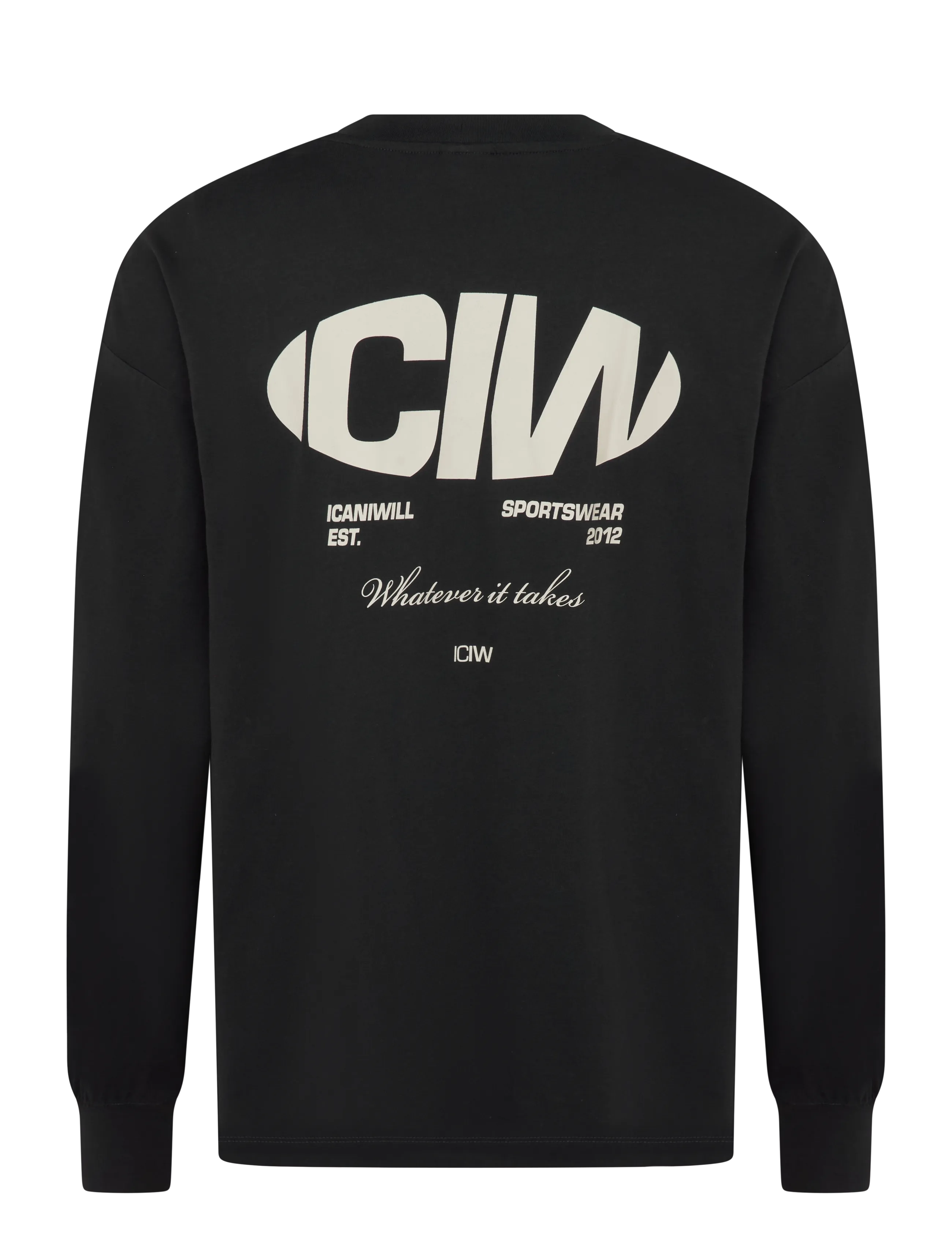 ICANIWILL - Everyday Long Sleeve Print M - langarmshirts - black - 2