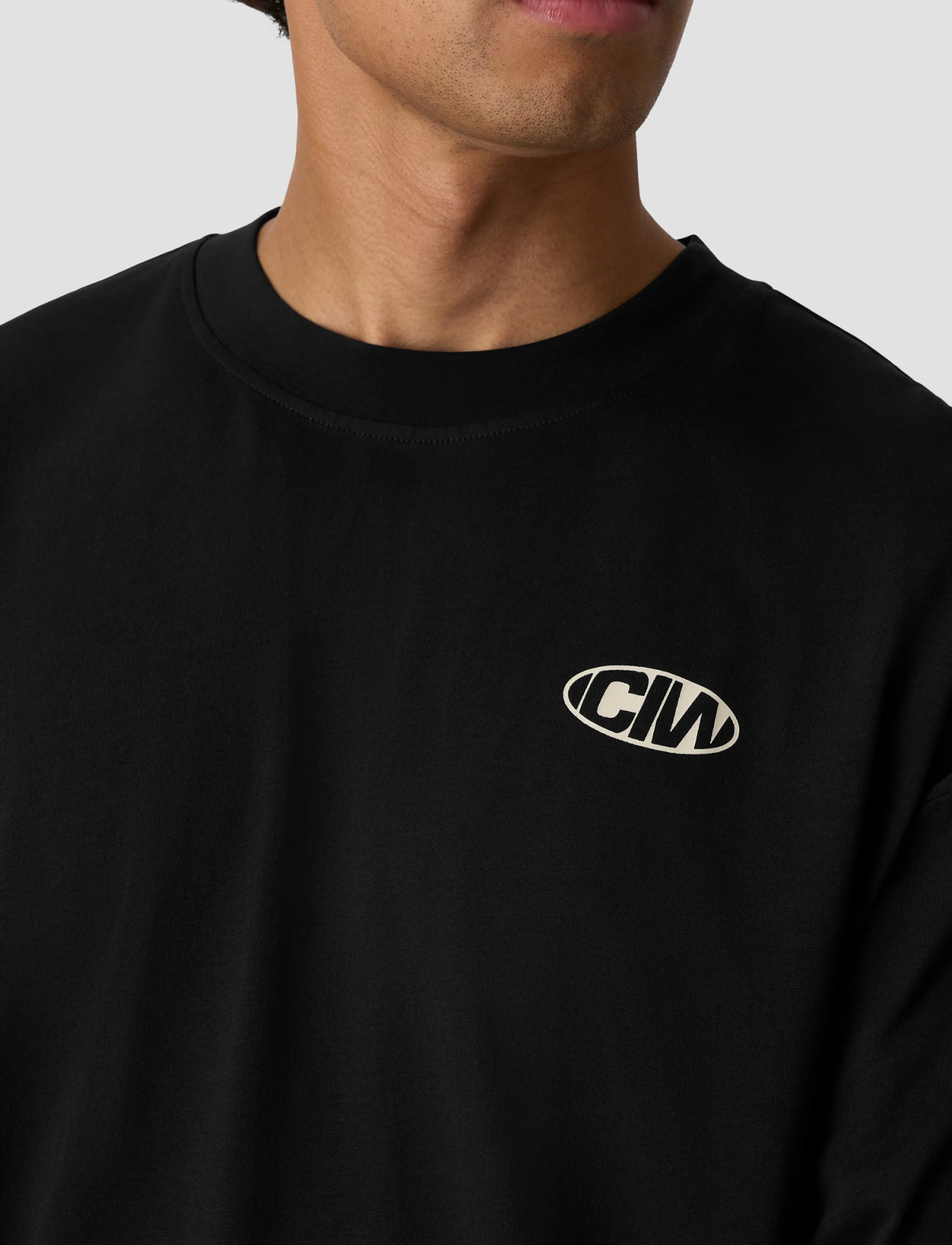 ICANIWILL - Everyday Long Sleeve Print M - langarmshirts - black - 3