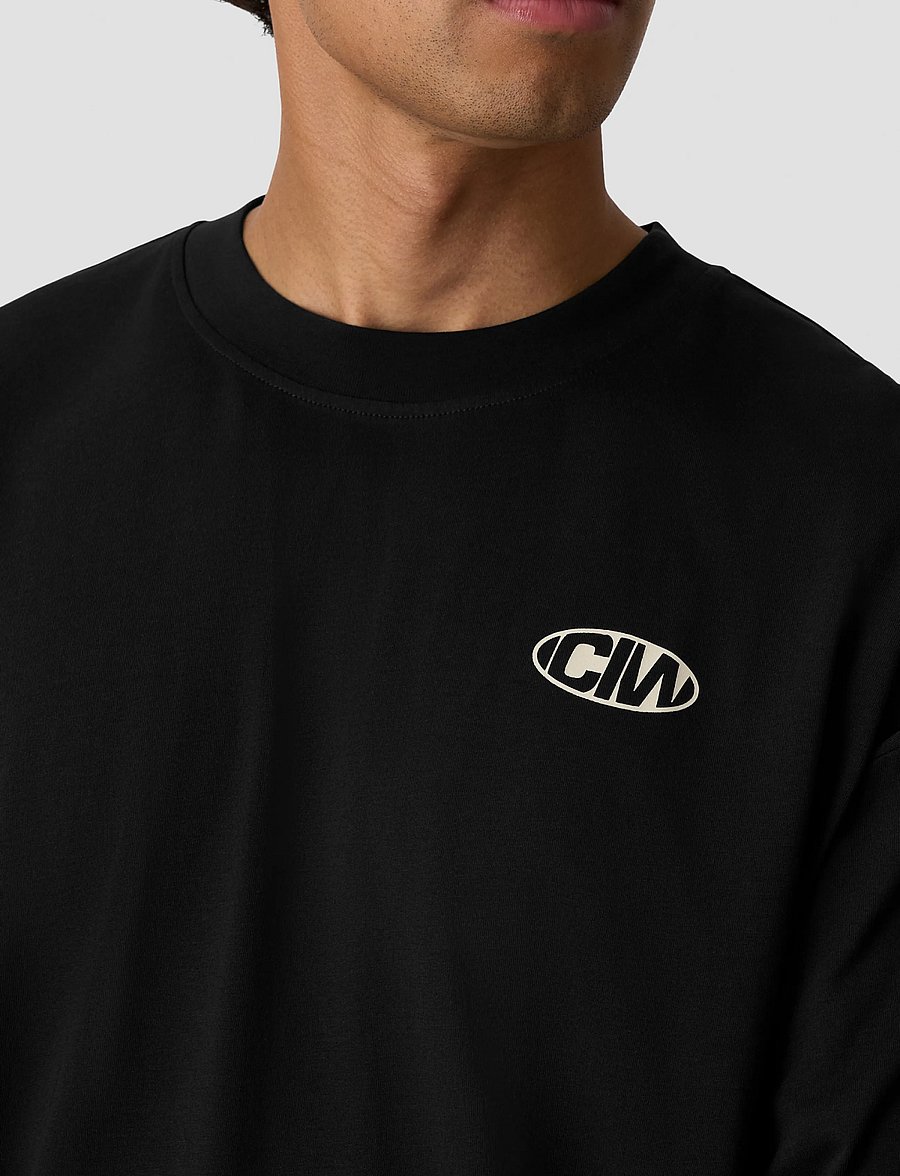ICANIWILL - Everyday Long Sleeve Print M - langarmshirts - black - 3