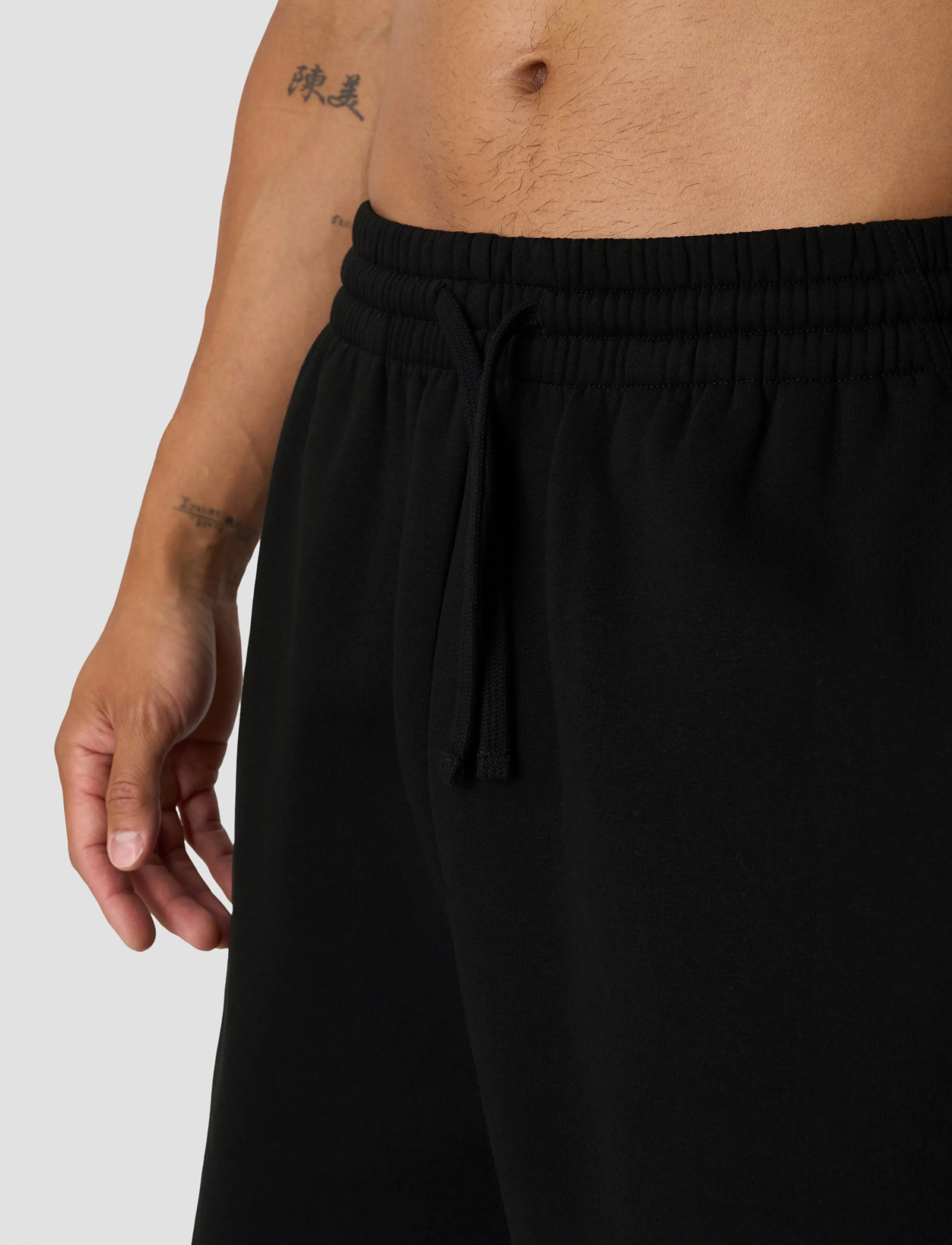 ICANIWILL Everyday Relaxed Sweatshorts Terry Print M - Kleidung - BLACK / black