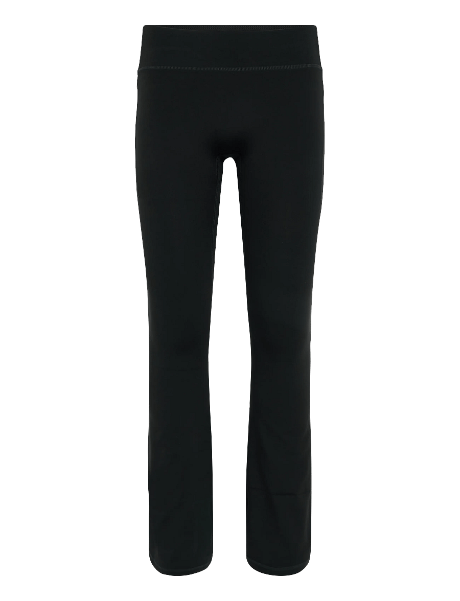 ICANIWILL - Luxe Mid Rise Flare Tights W - fuld længde - black - 1