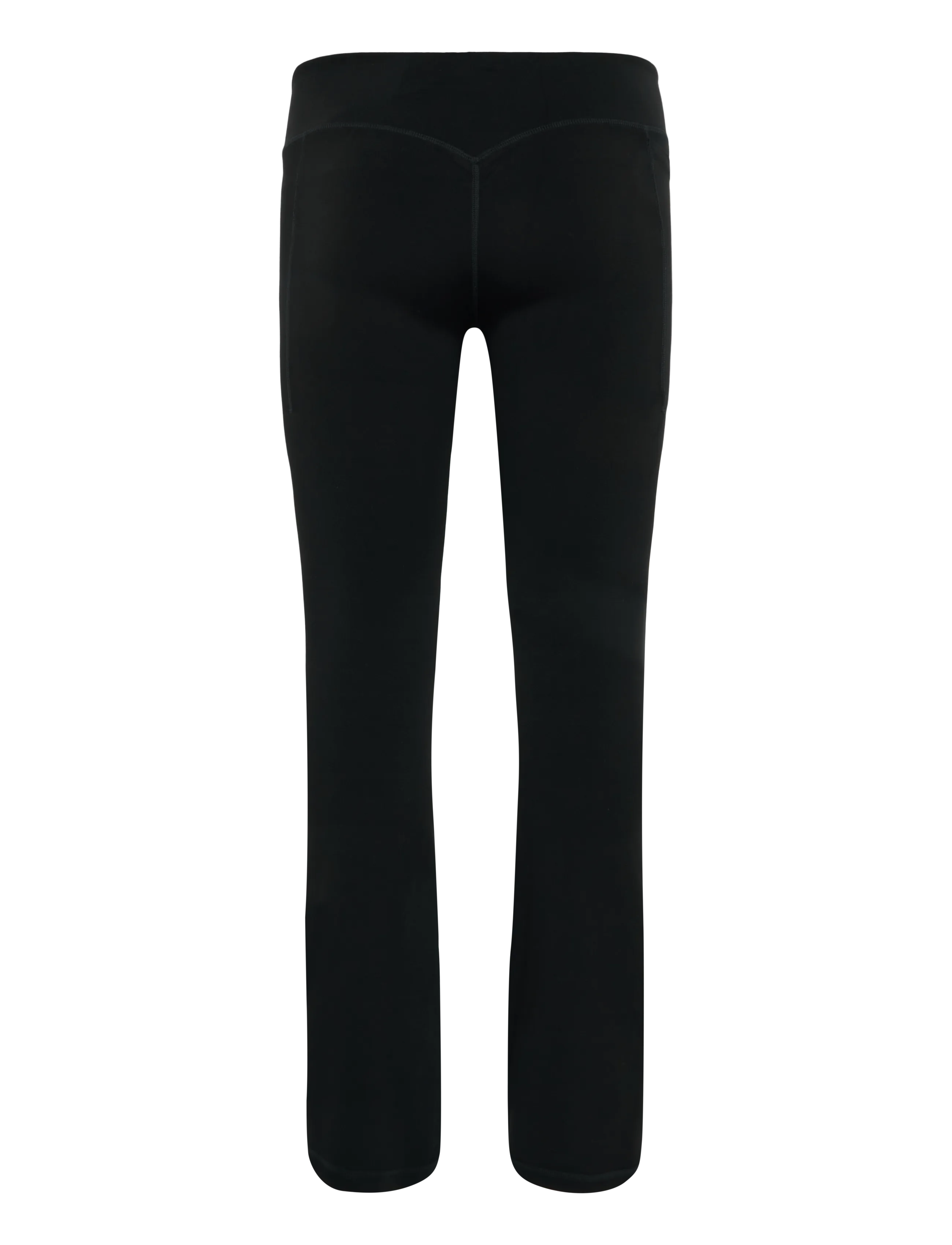 ICANIWILL - Luxe Mid Rise Flare Tights W - black - 2