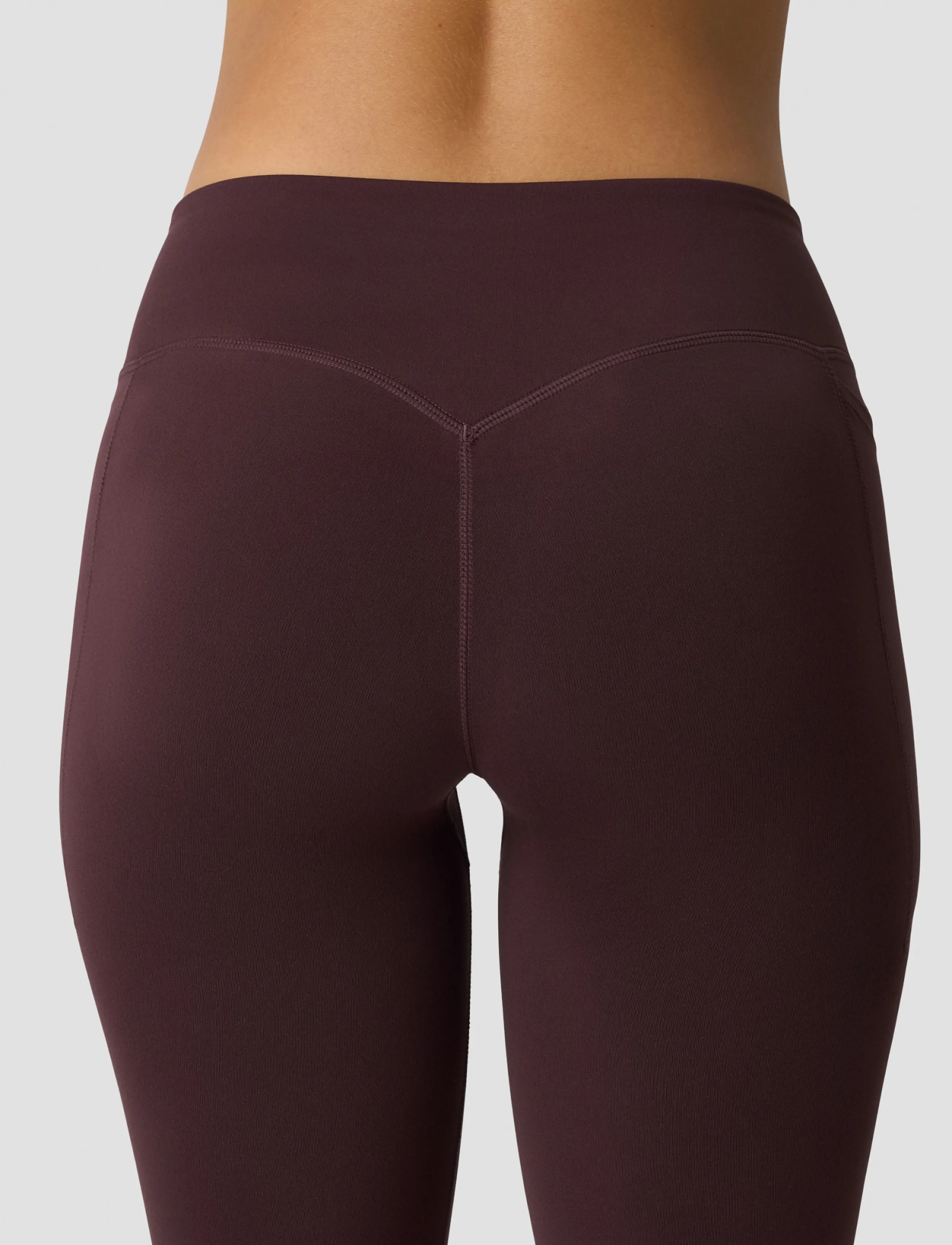 ICANIWILL - Luxe Mid Rise Flare Tights W - espresso - 5