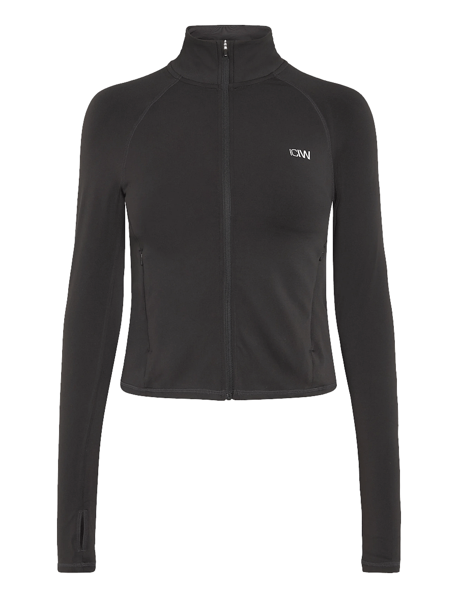 ICANIWILL - Luxe Zip Jacket W - casual jakker - black - 1