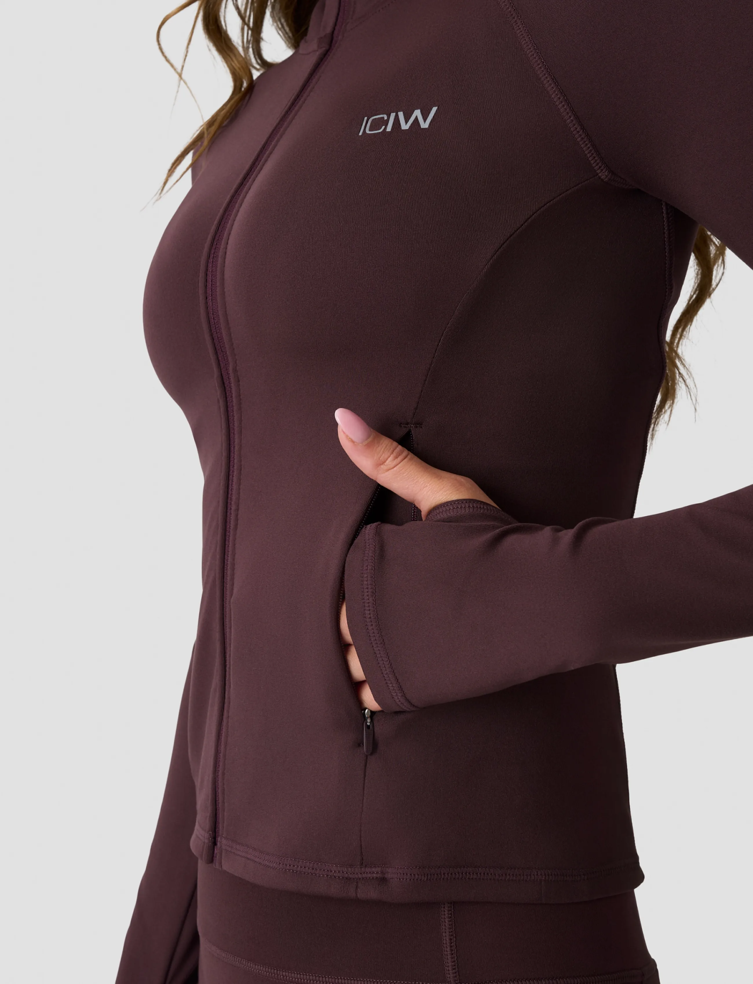 ICANIWILL Luxe Zip Jacket träningsjackor dam – bild 5