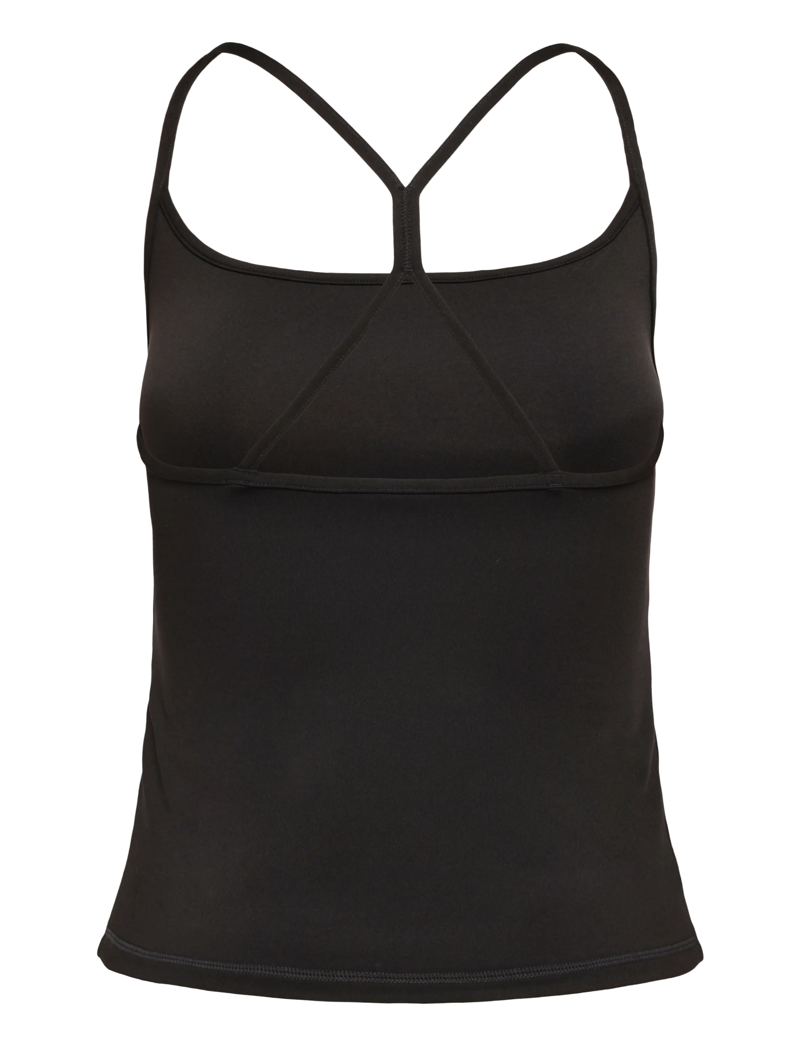 ICANIWILL - Luxe Strappy Tank W - Õlapaeltega pluusid - black - 2
