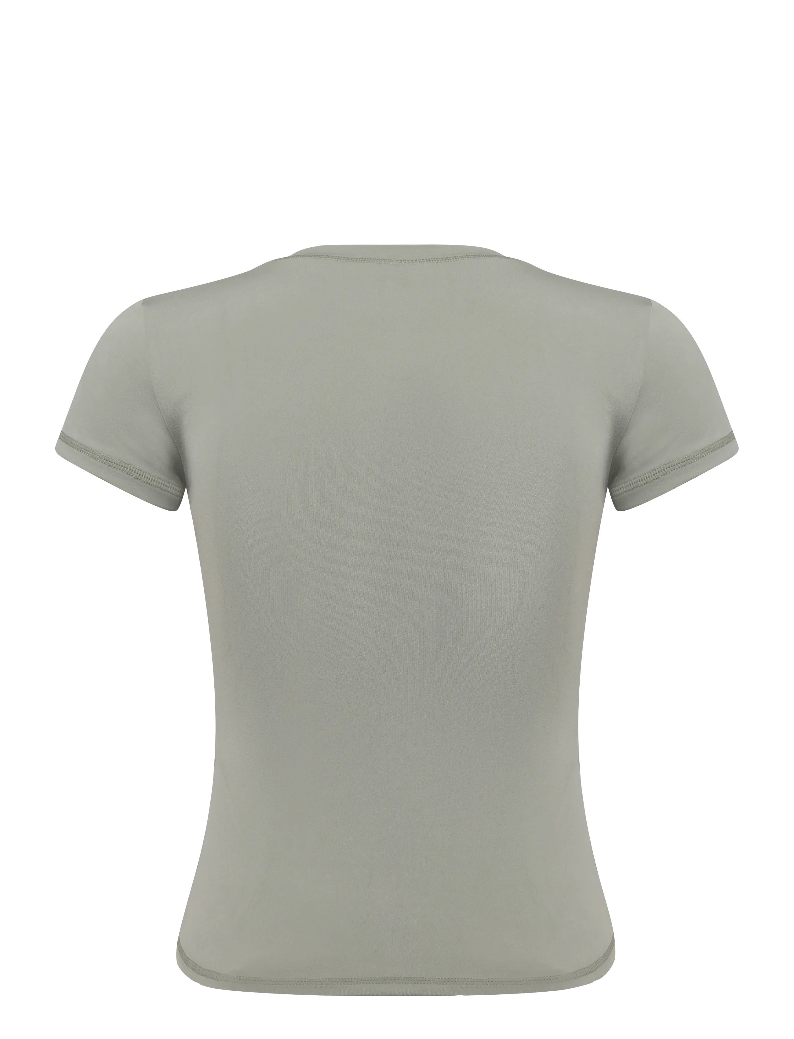 ICANIWILL - Luxe Tee W - alussärgid ja t-särgid - dusty sage green - 2