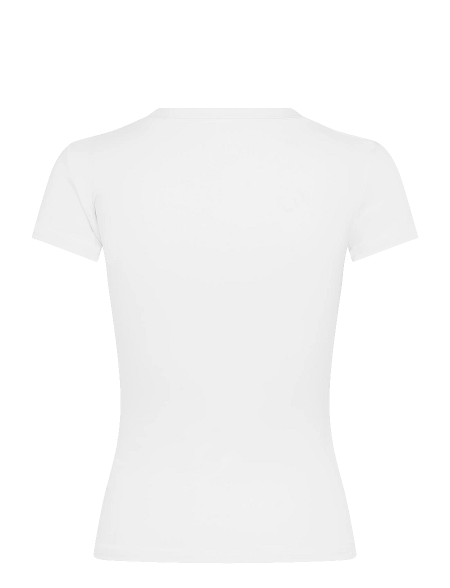 ICANIWILL - Luxe Tee W - alussärgid ja t-särgid - white snow - 2