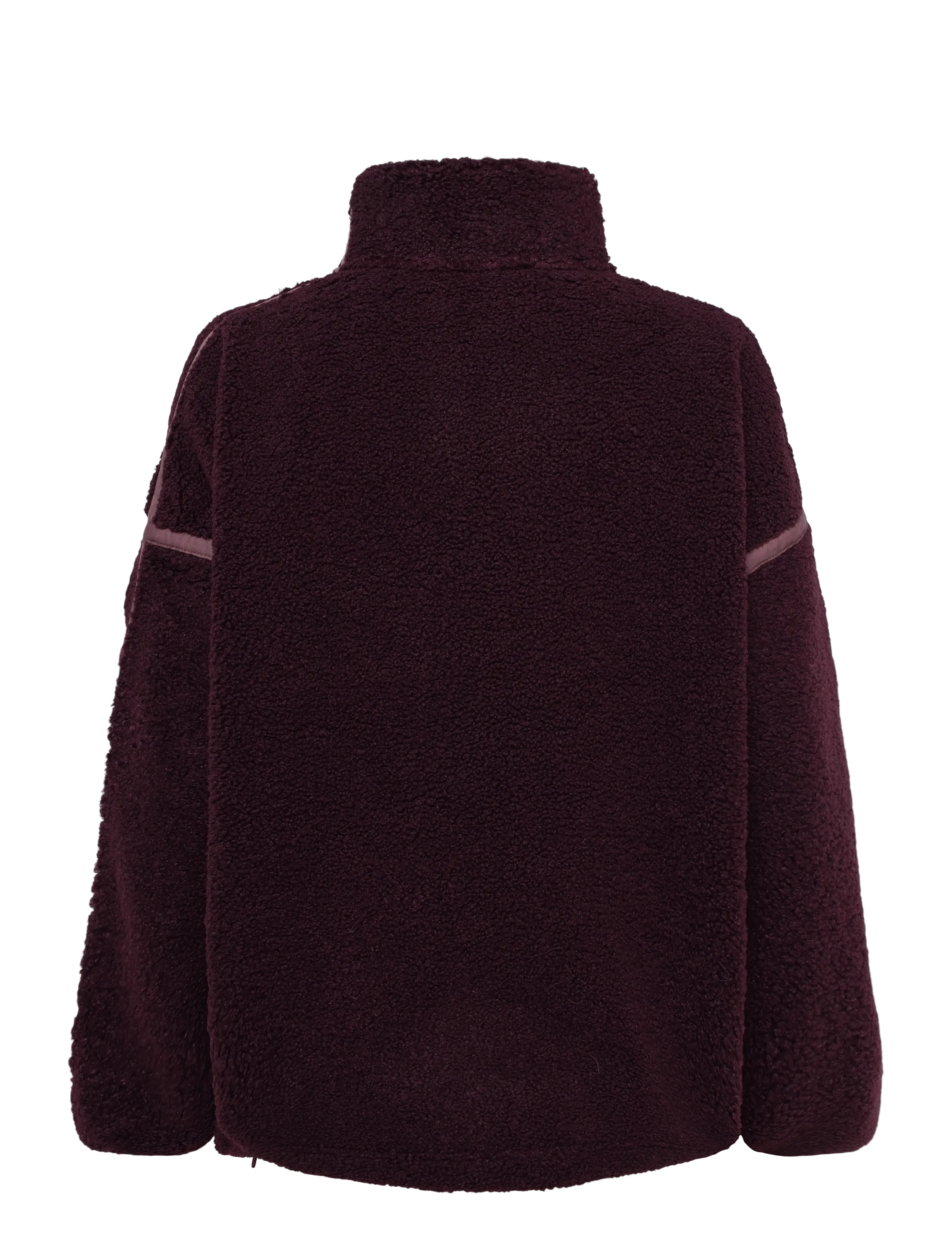 ICANIWILL - Essential Fleece Zip Jacket W - casual jackets - maroon - 2