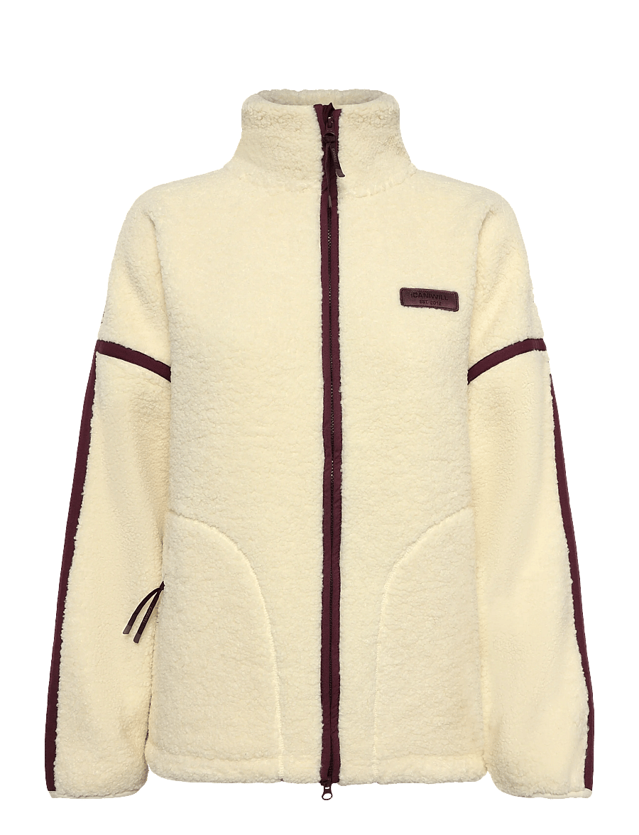 ICANIWILL - Essential Fleece Zip Jacket W - casual jackor - pale lemon - 1
