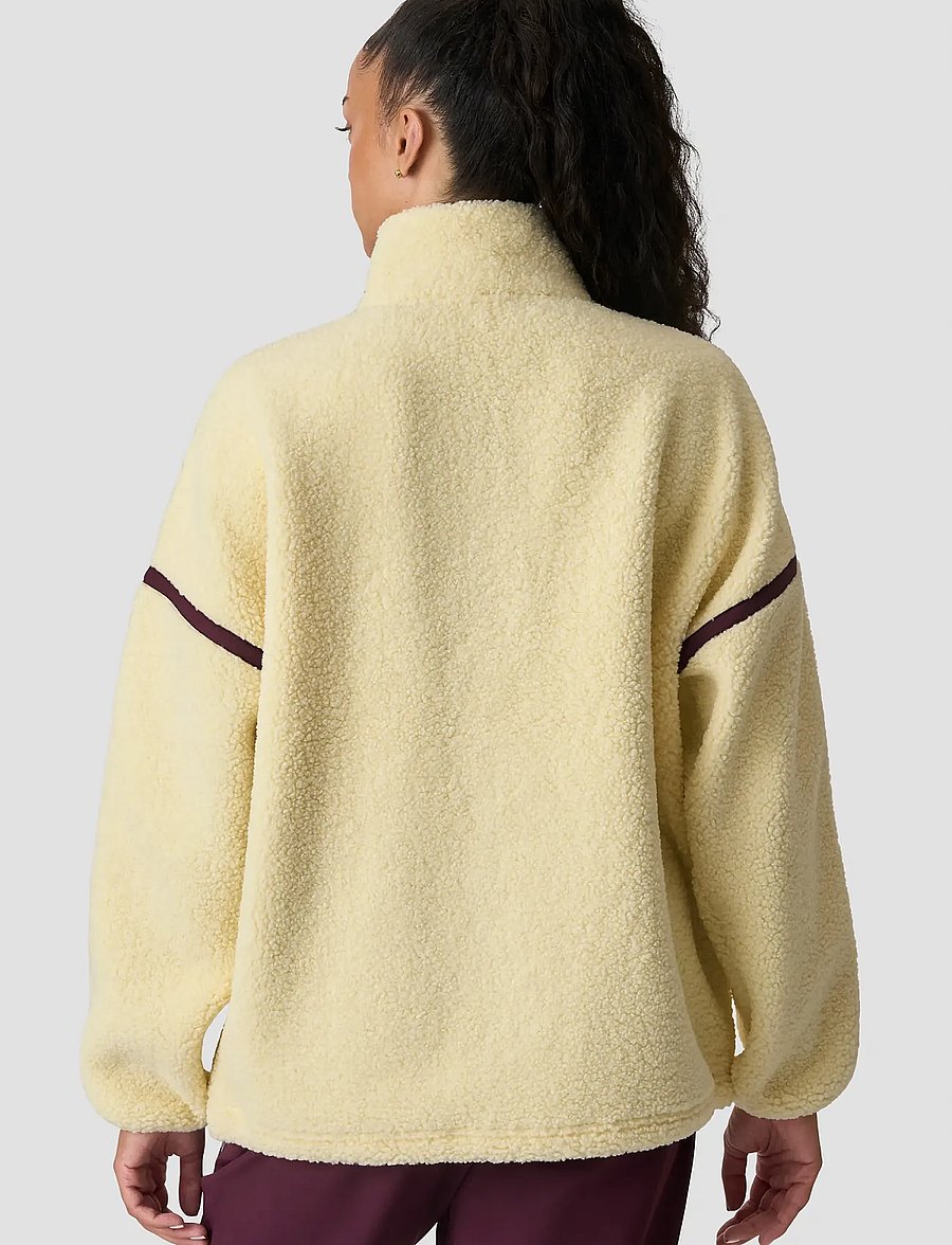 ICANIWILL - Essential Fleece Zip Jacket W - casual jackor - pale lemon - 3