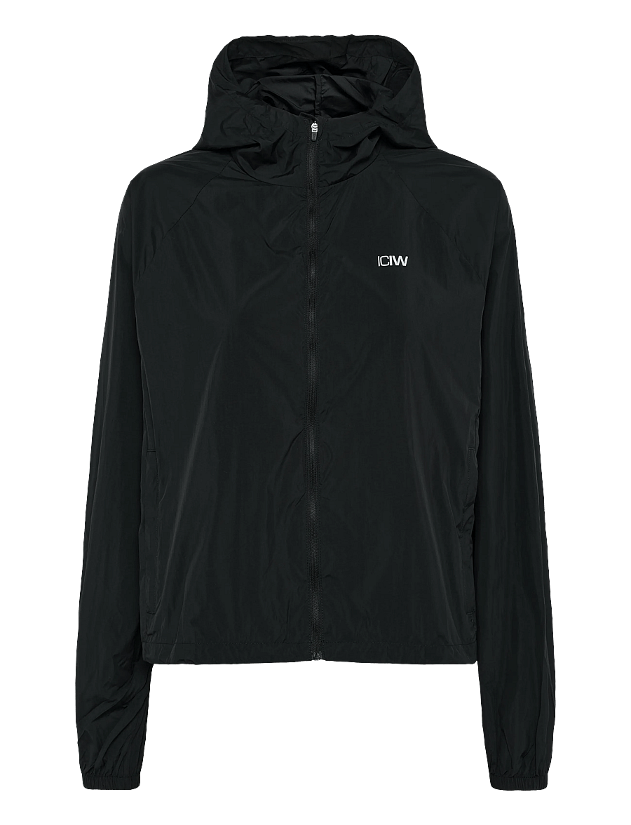 ICANIWILL - Essential Wind Jacket W - trainingsjacken - black - 1