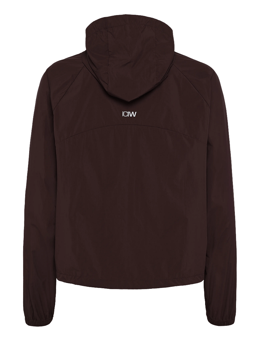 ICANIWILL - Essential Wind Jacket W - sportsjakker - dark mahogany - 2