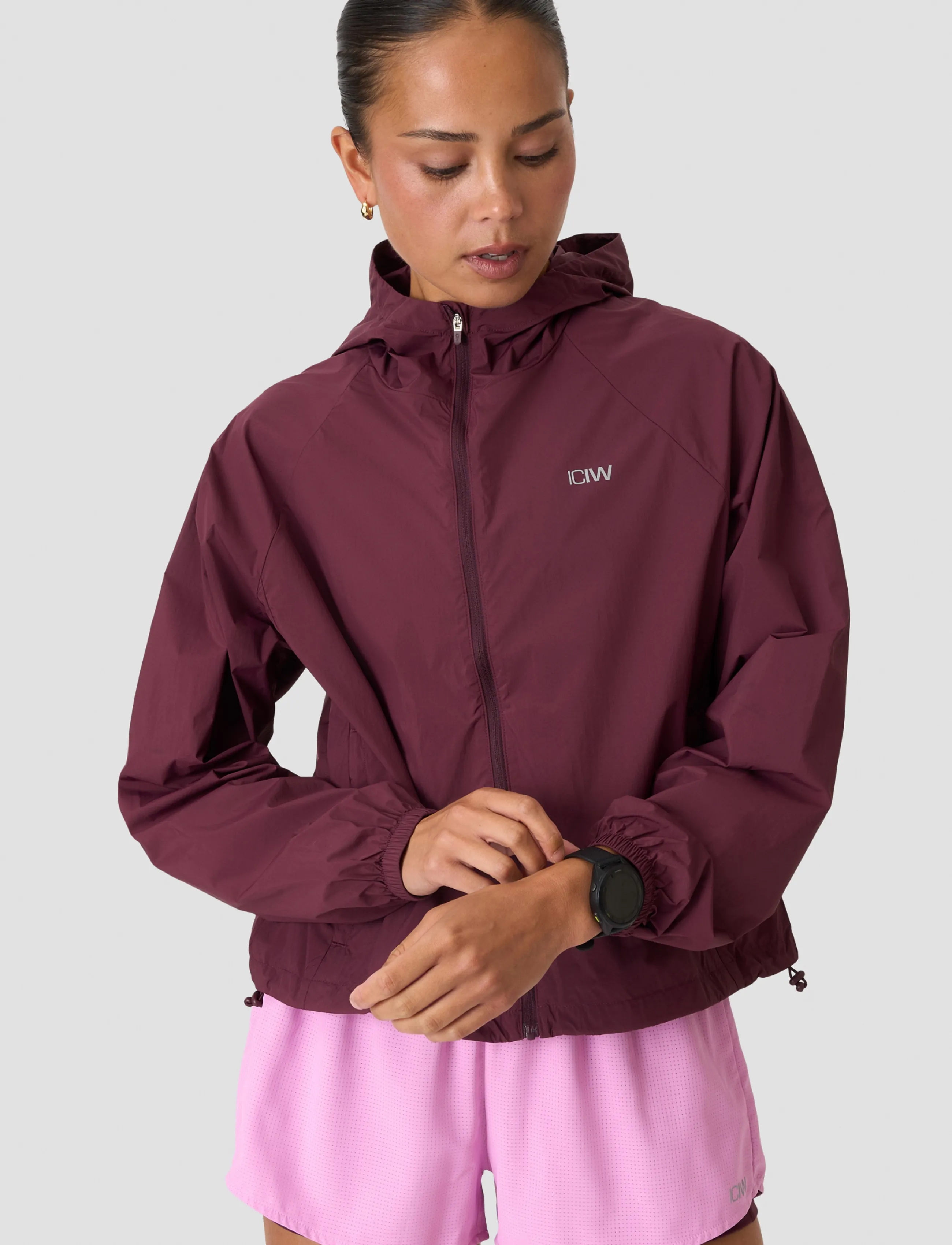 ICANIWILL - Essential Wind Jacket W - sportsjakker - dark mahogany - 5