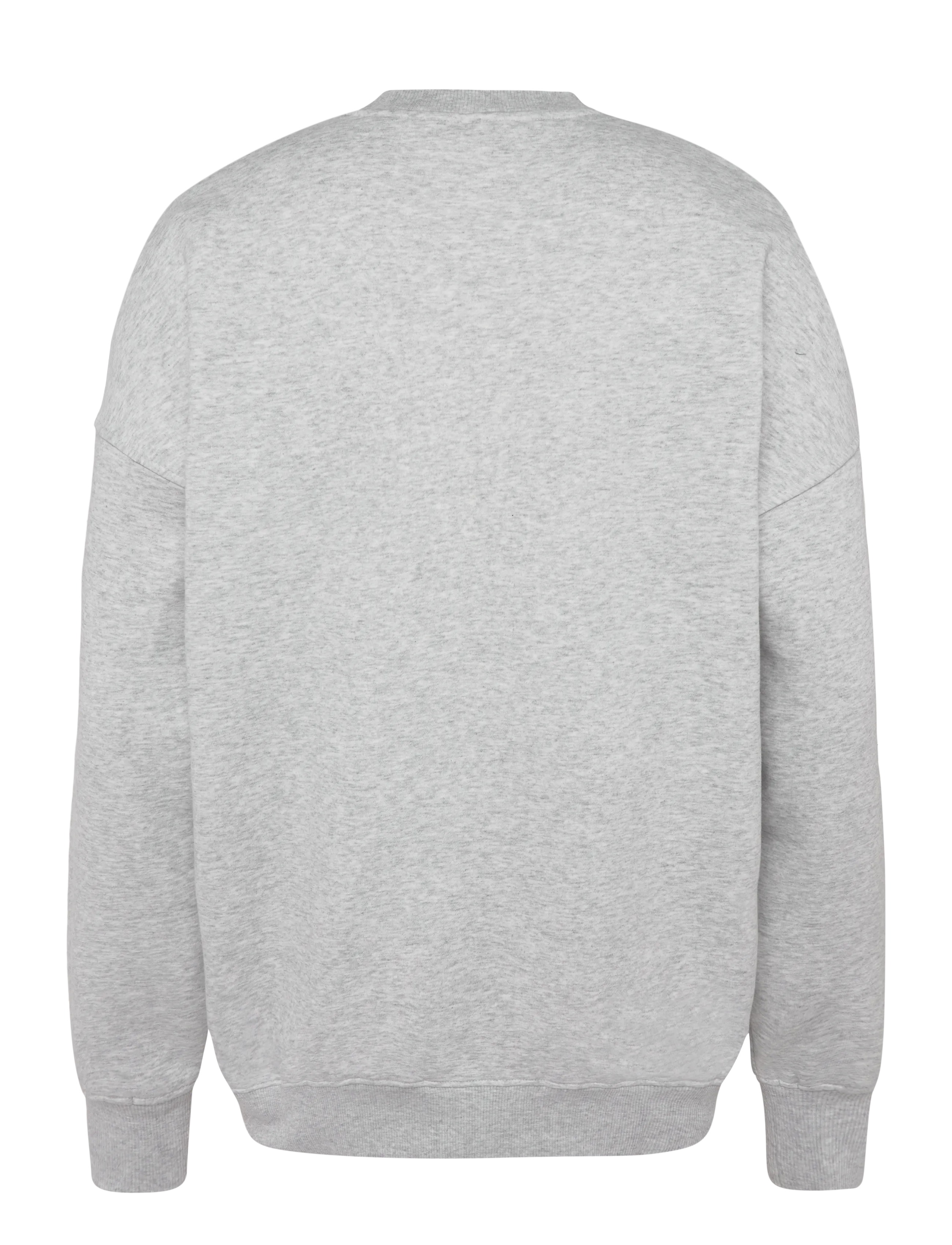 ICANIWILL - Everyday Relaxed Crewneck Terry Print M - oberteile - light grey melange - 2