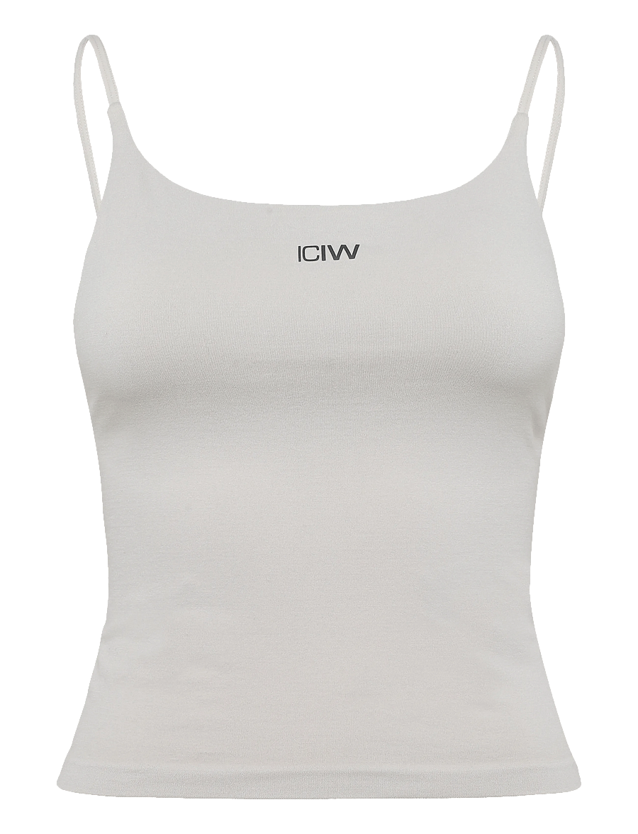 ICANIWILL - Smooth Seamless 2-in-1 Strappy Tank W - toppe & t-shirts - light beige - 1