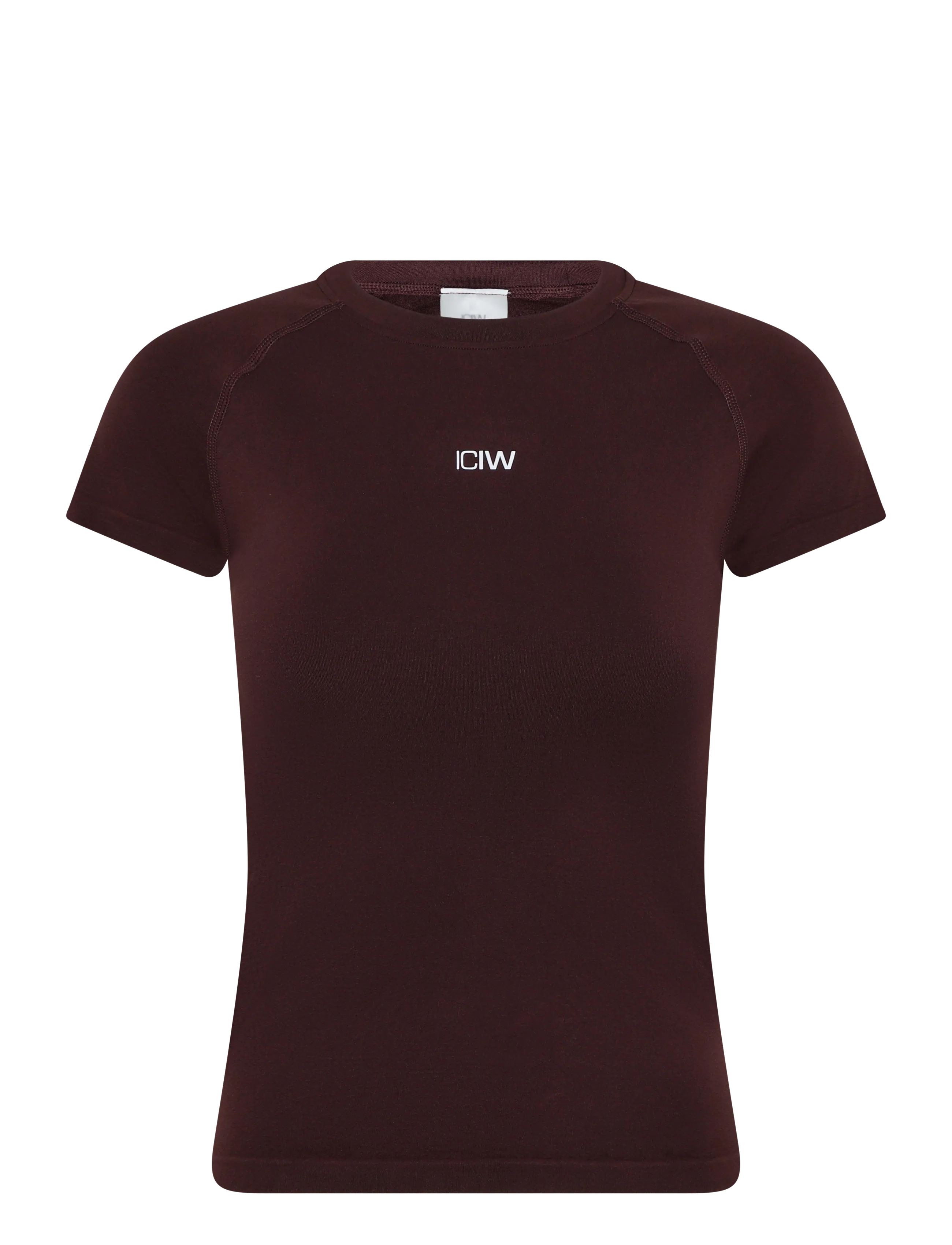 ICANIWILL Smooth Seamless Tee W - T-Shirts & Tops - ESPRESSO / brown