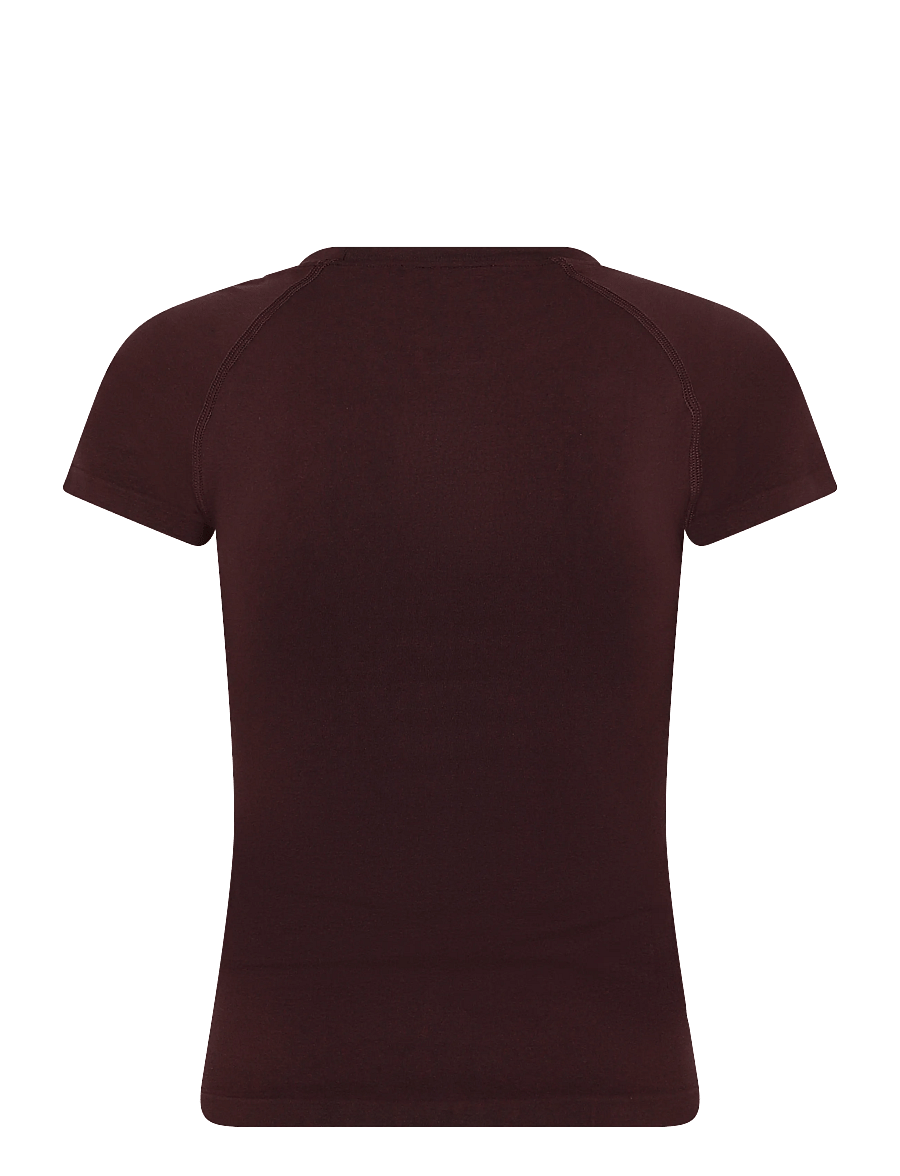 ICANIWILL - Smooth Seamless Tee W - t-shirts - espresso - 2