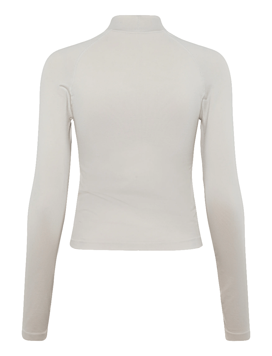 ICANIWILL - Smooth Seamless Zip Jacket W - training jackets - light beige - 2
