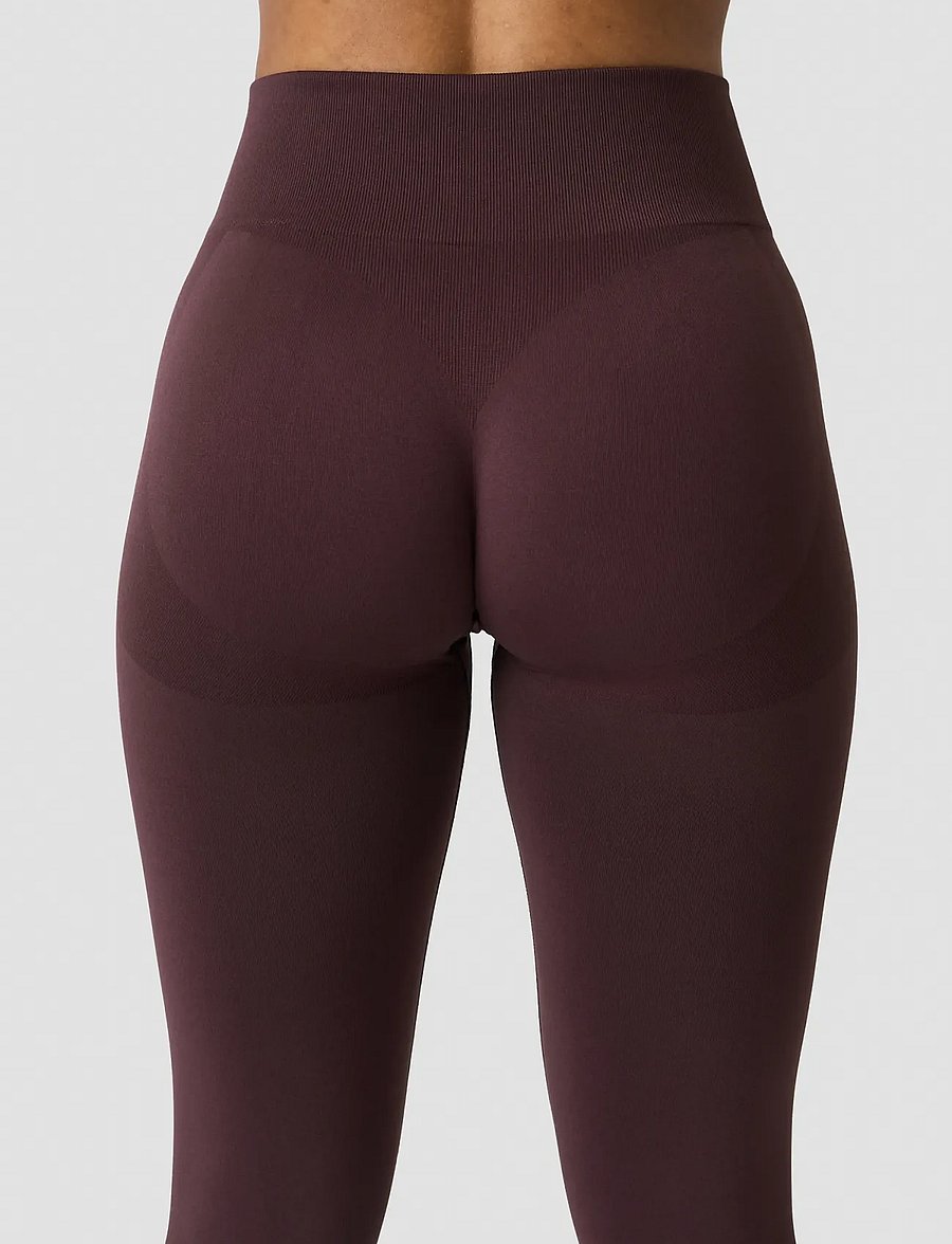 ICANIWILL - Smooth Seamless Tights W - volle länge - espresso - 5