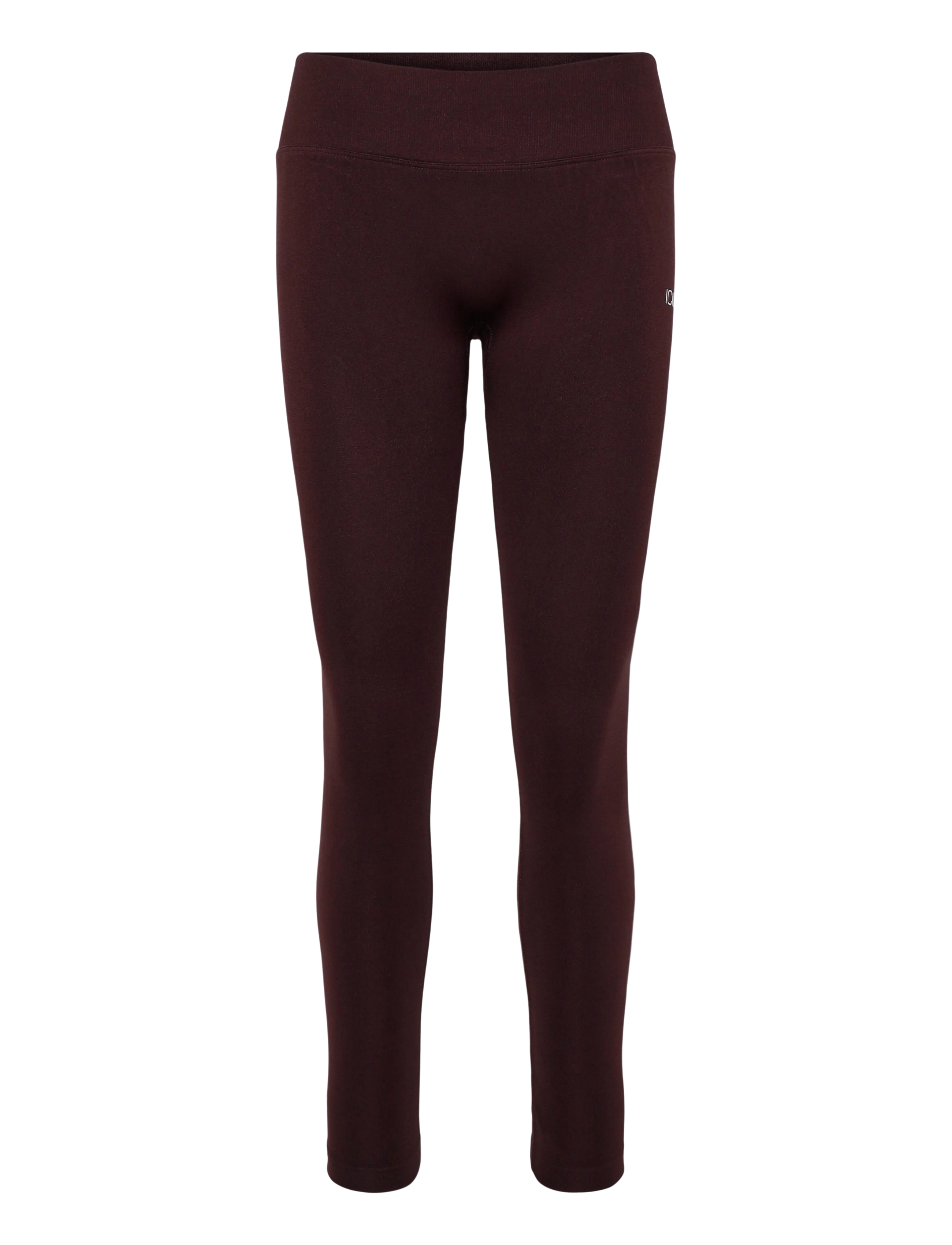 ICANIWILL Smooth Seamless Mid Rise V-shape Tights W - Tights - ESPRESSO / brown