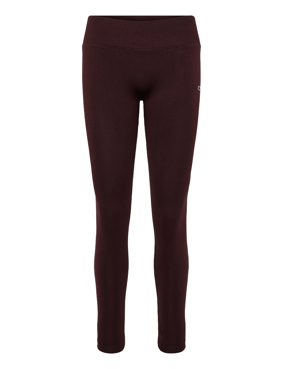 ICANIWILL - Smooth Seamless Mid Rise V-shape Tights W - seamless tights - espresso - 1