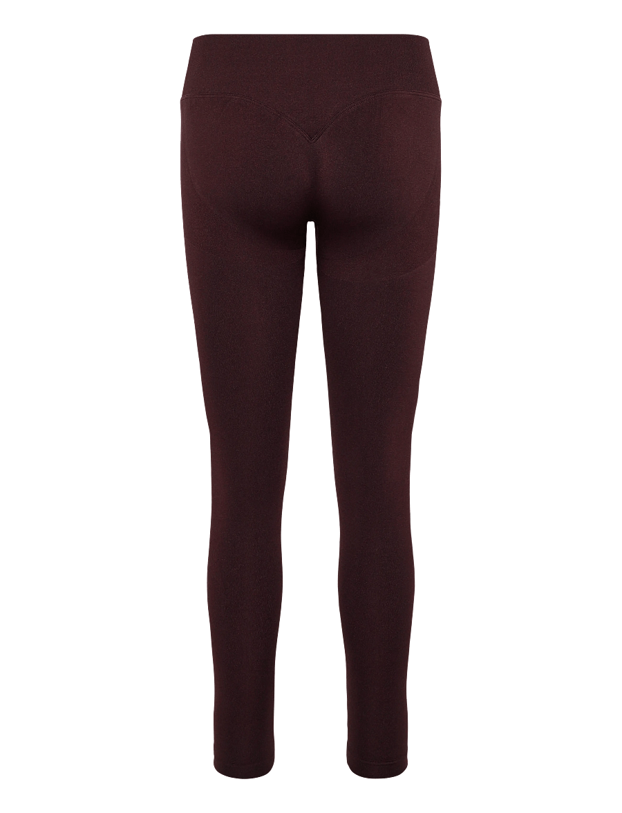ICANIWILL - Smooth Seamless Mid Rise V-shape Tights W - seamless tights - espresso - 2