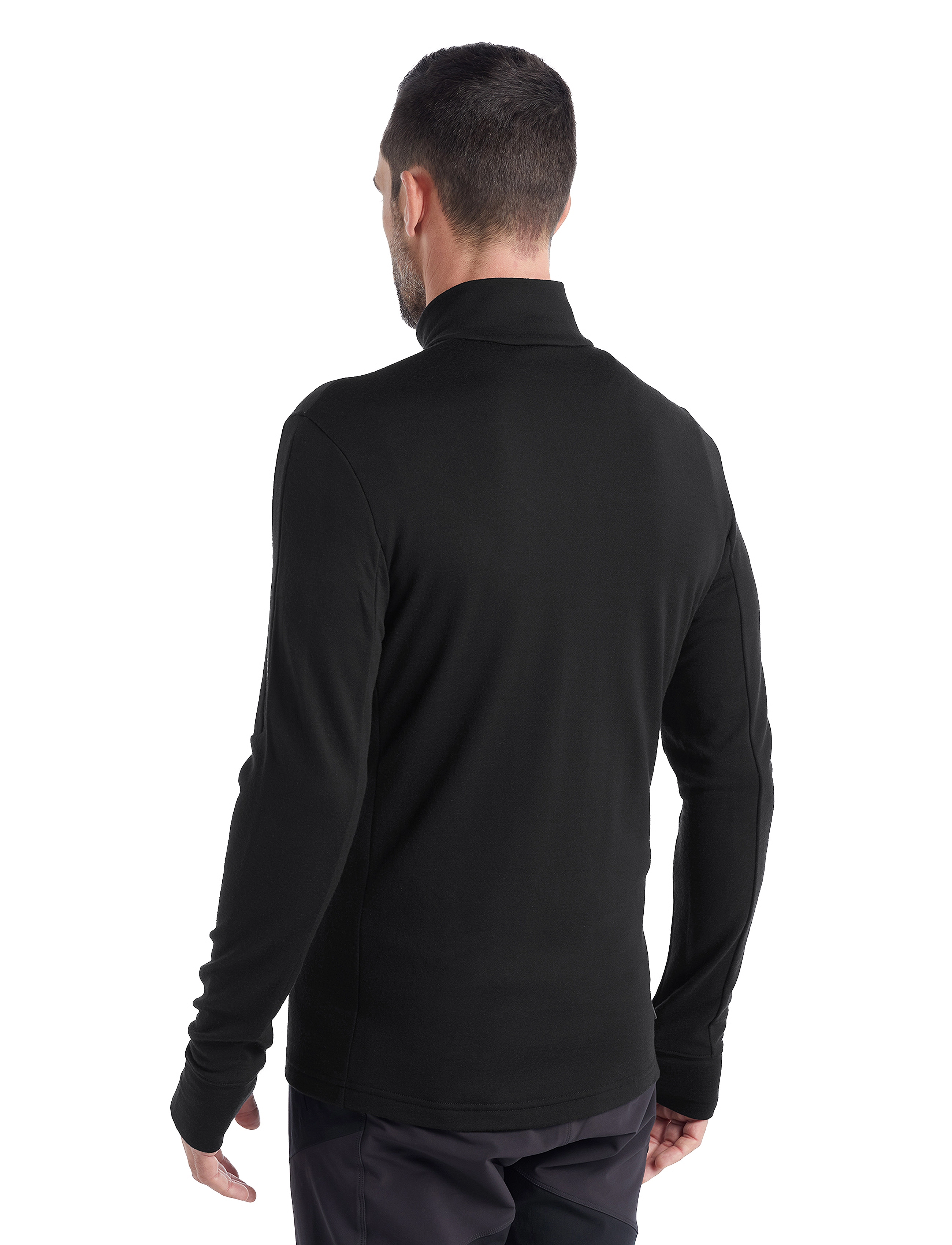 Icebreaker - M Quantum III LS Zip - black - 3