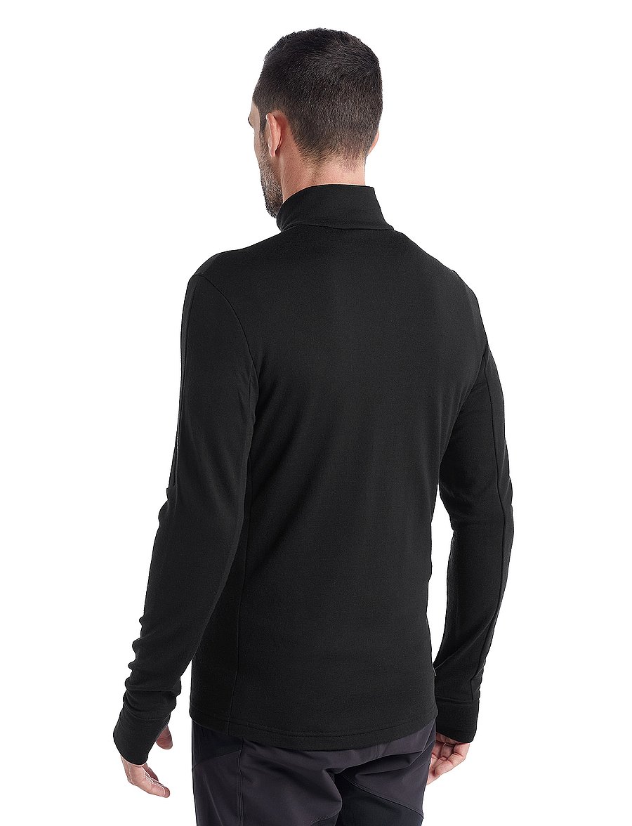 Icebreaker - M Quantum III LS Zip - black - 3