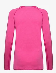 Icebreaker - W ZoneKnit 260 LS Crewe - base layer tops - tempo/electron pink/cb - 1