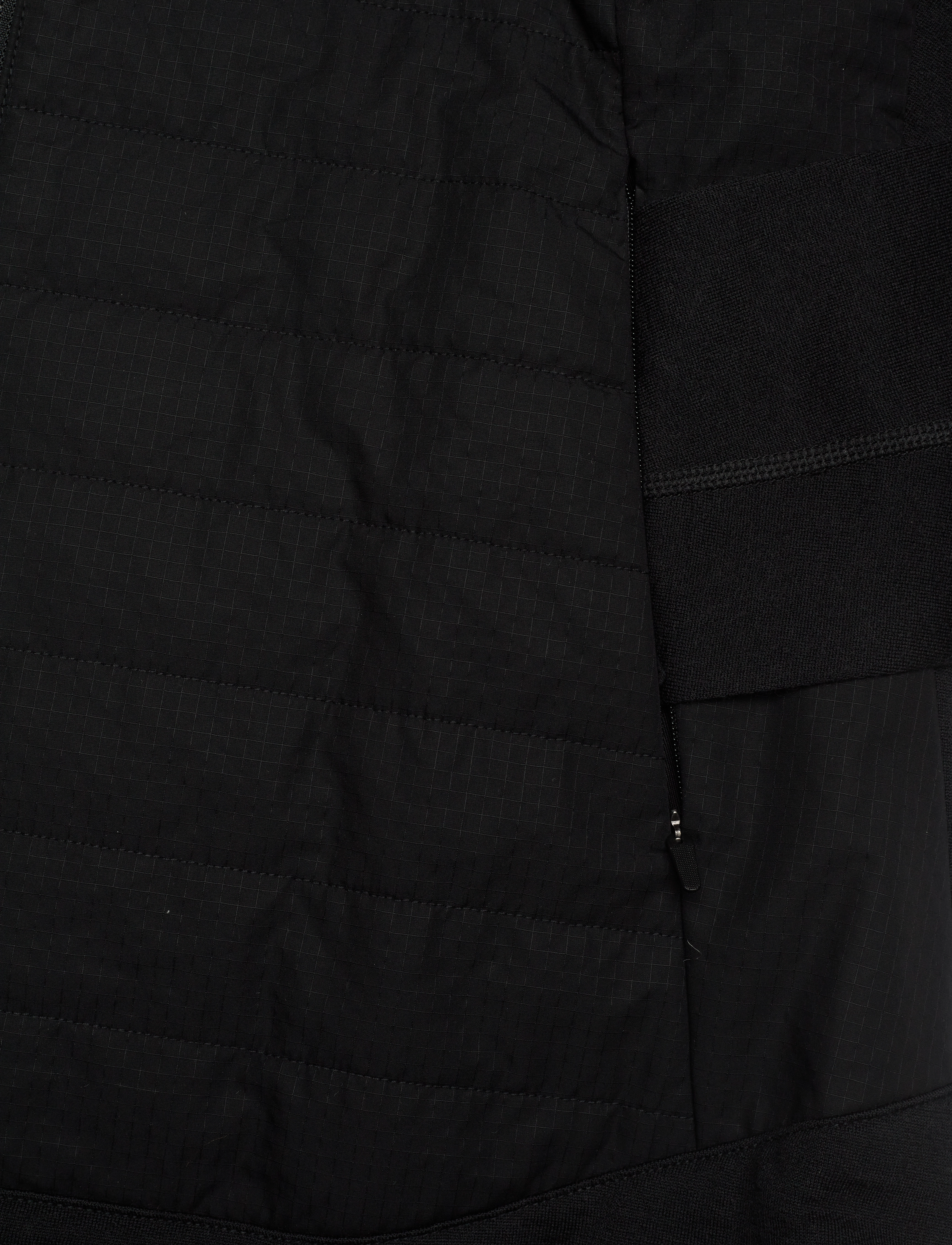 Icebreaker - W Mer Quantum Hybrid LS Zip Hoodie - black - 2