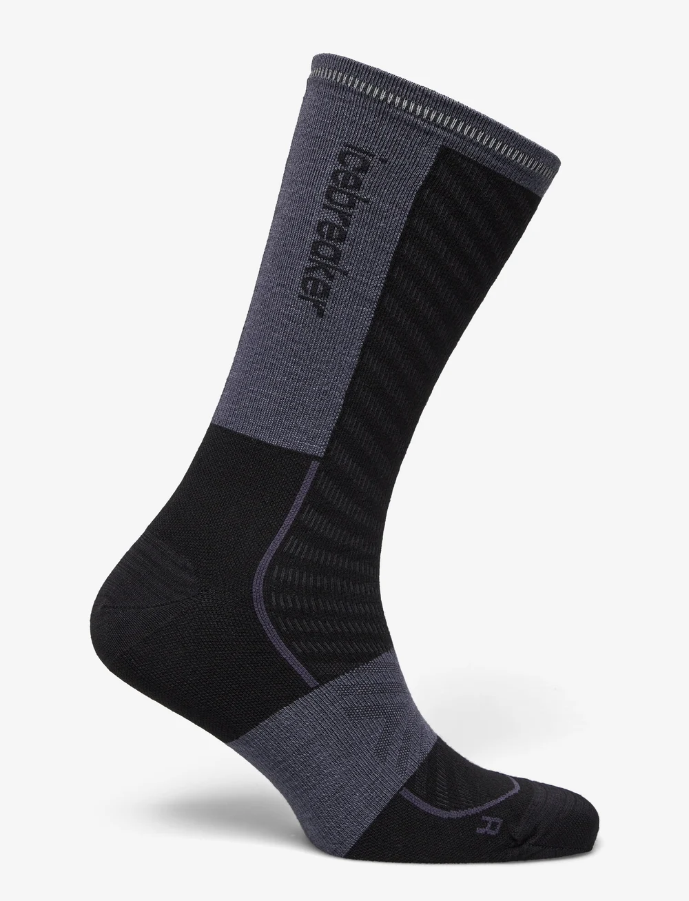 Icebreaker - M Mer Run+ Ultralight Crew - sportsocken - black/graphite - 1