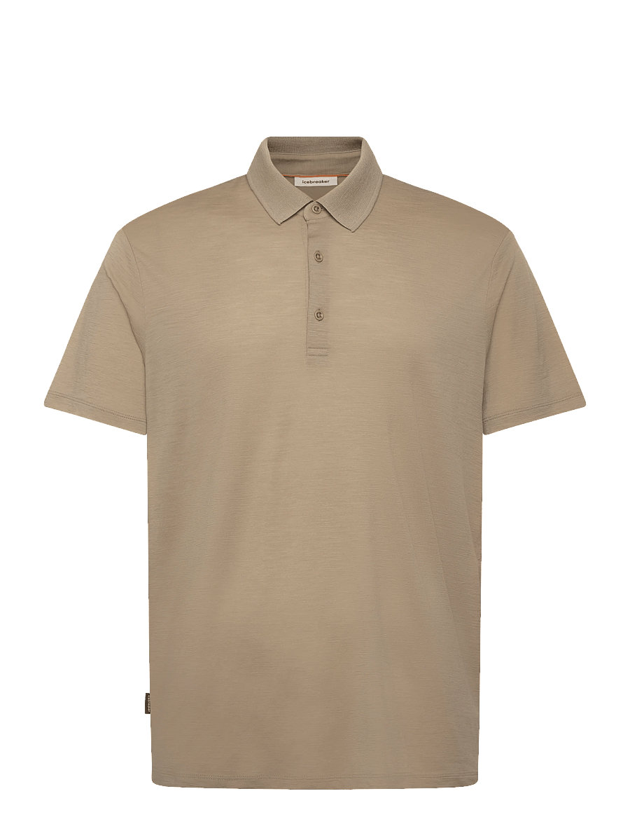 Icebreaker - M Mer 150 Tech Lite III SS Polo - oberteile & t-shirts - flagstone - 0