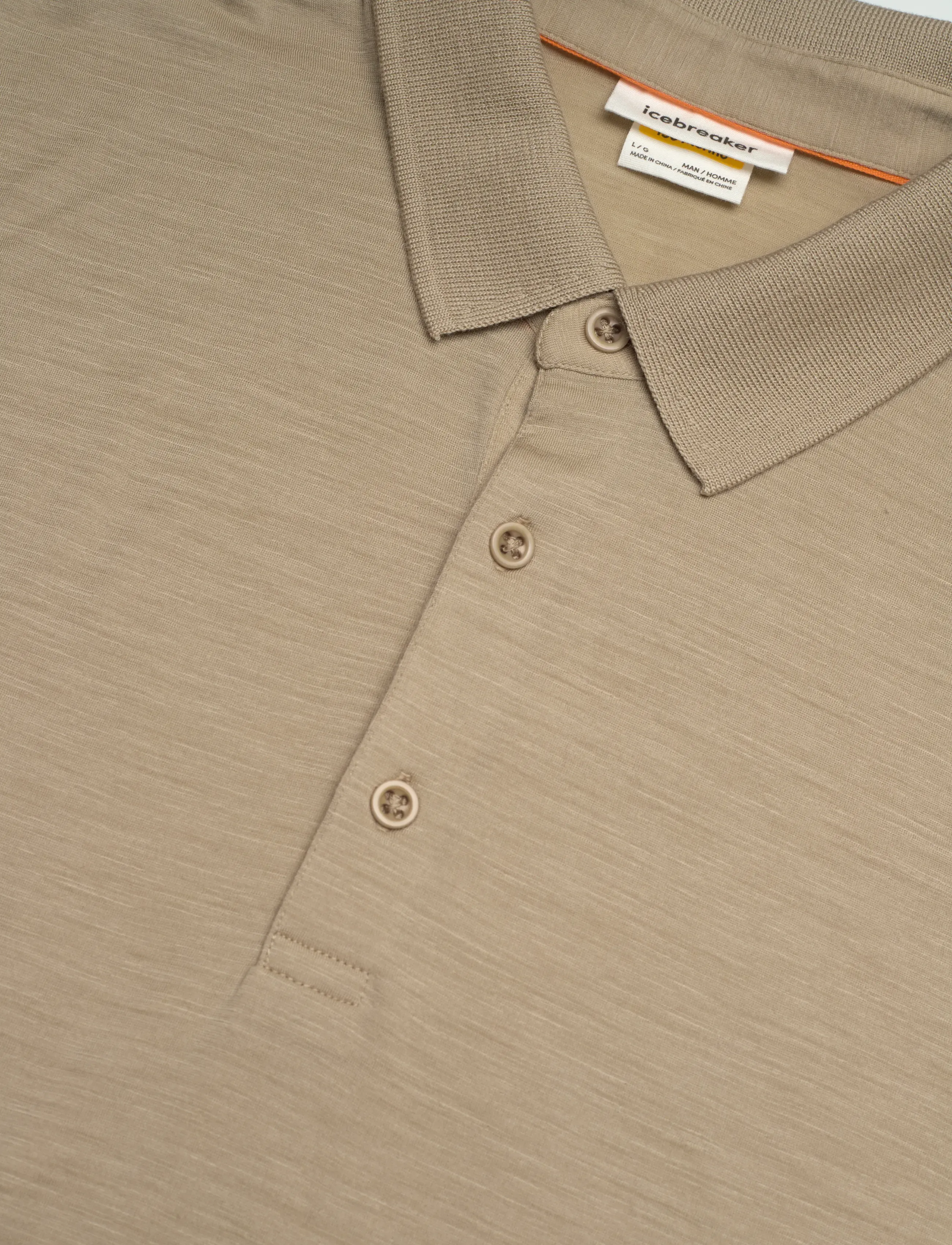 Icebreaker - M Mer 150 Tech Lite III SS Polo - oberteile & t-shirts - flagstone - 2