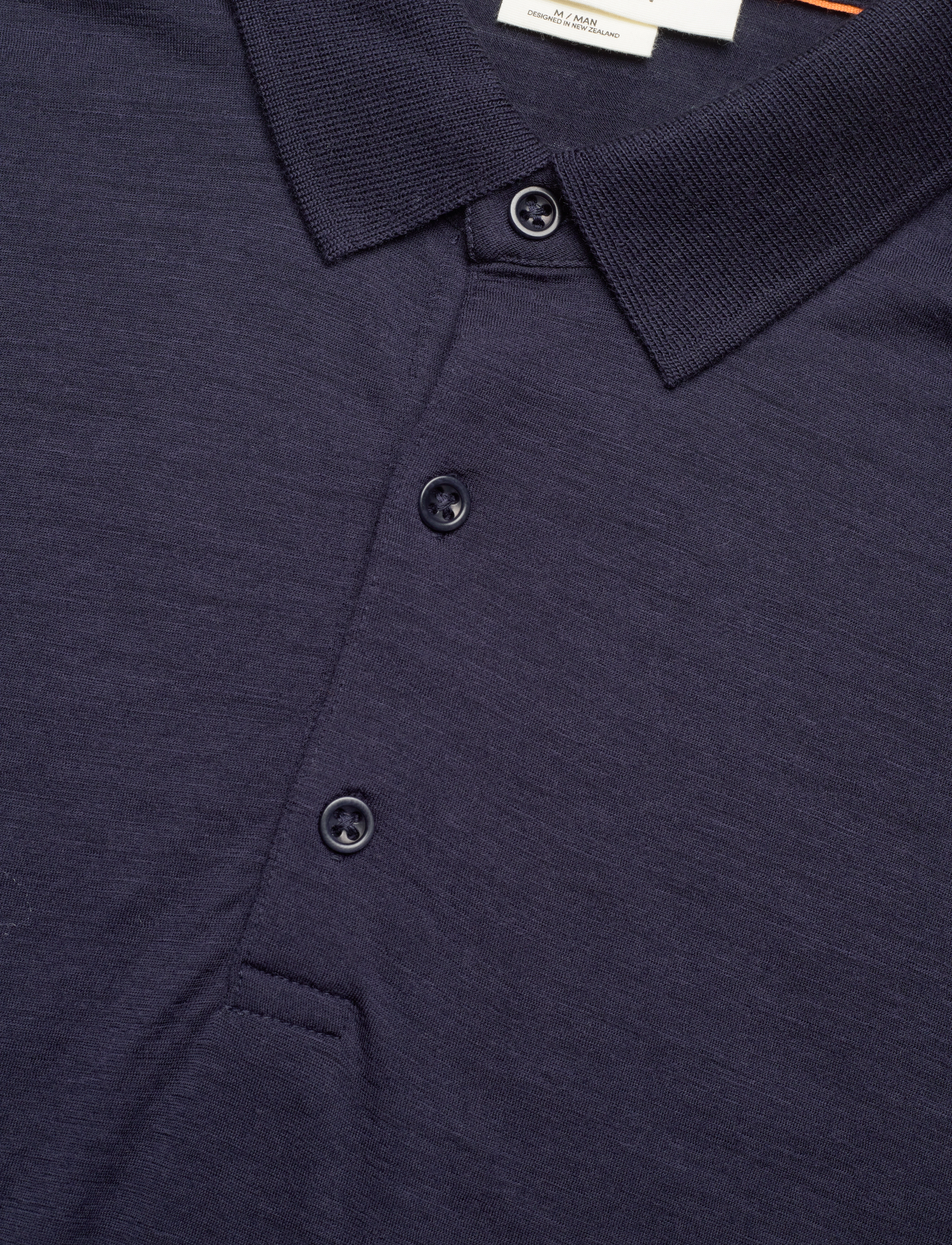 Icebreaker - Men Merino 150 Tech Lite SS Polo - toppe & t-shirts - midnight navy - 4