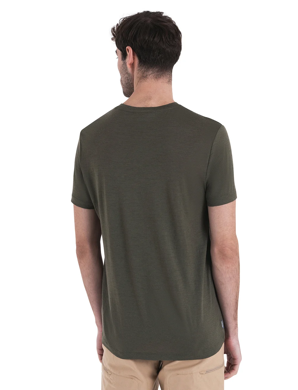 Icebreaker - Men Merino 150 Tech Lite SS Tee - oberteile & t-shirts - loden - 3
